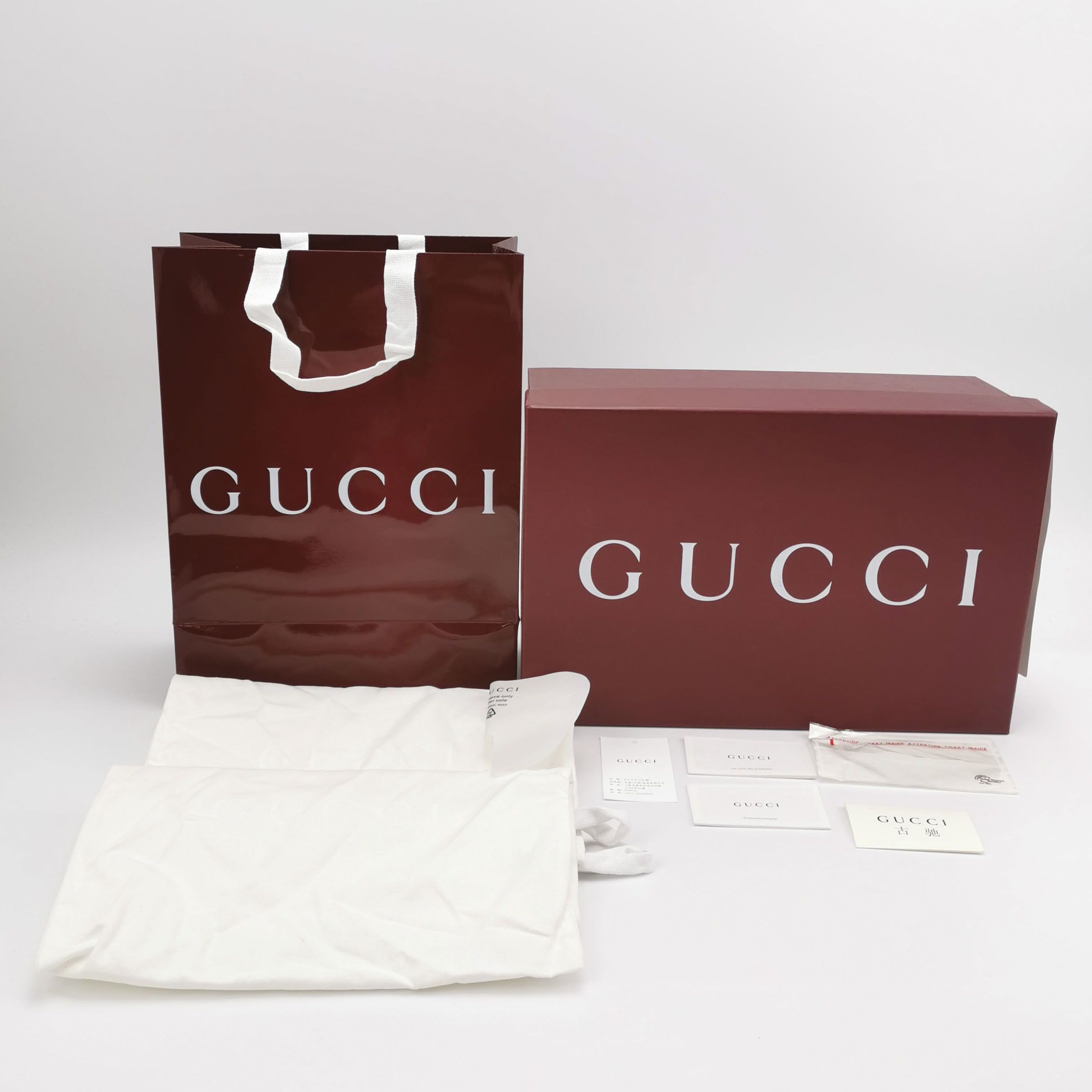 Gucci Gucci Ace Web Leather Sneakers EU 40 Size US 7 / EU 40 - 6 Thumbnail