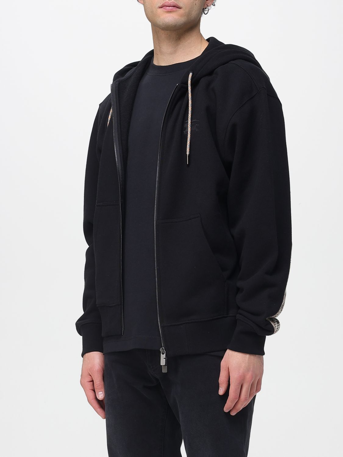 Burberry Burberry Sweatshirt Men Black Size US XXL / EU 58 / 5 - 4 Thumbnail
