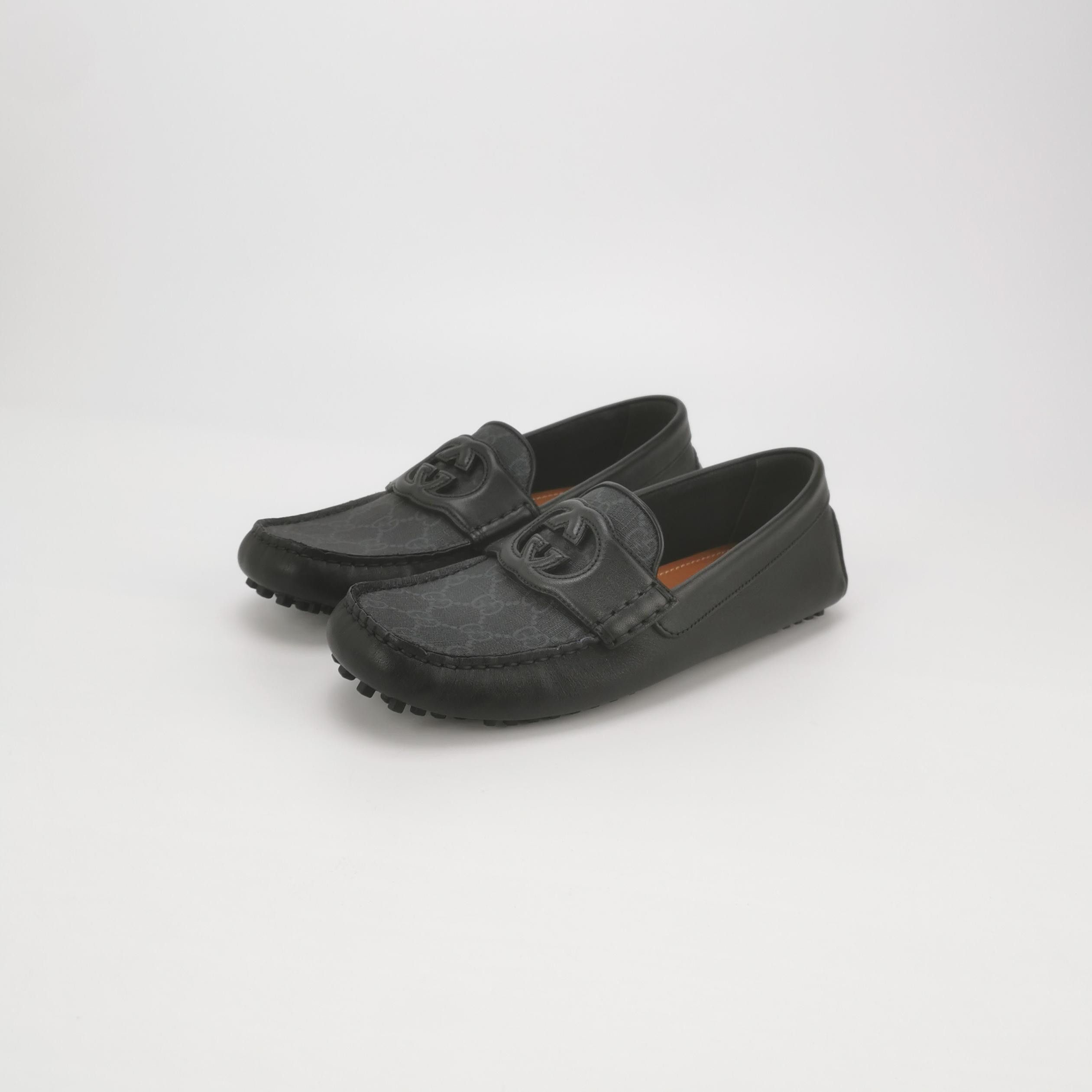 Gucci Gucci Monogram Interlocking G Loafers 39 Size US 6 / EU 39 - 2 Thumbnail