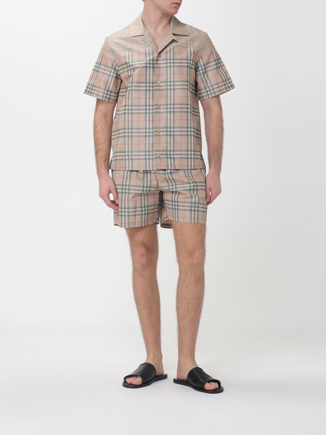 Burberry Burberry Shirt Men Beige Size US S / EU 44-46 / 1 - 2 Thumbnail