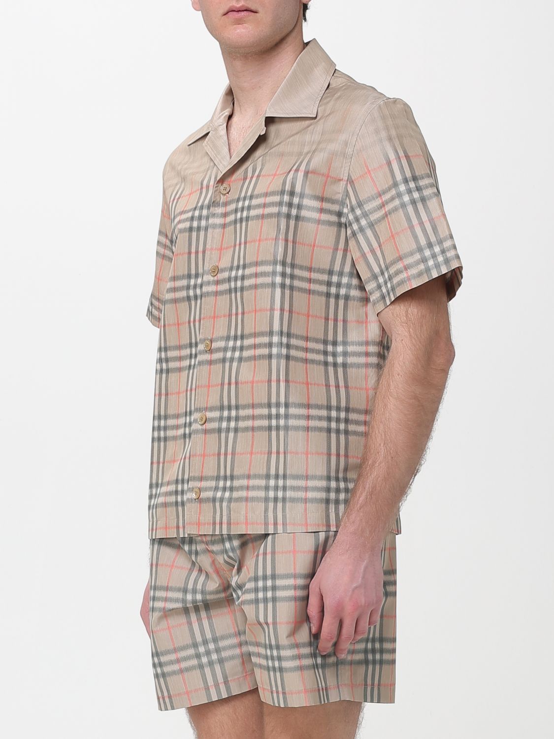 Burberry Burberry Shirt Men Beige Size US XXL / EU 58 / 5 - 4 Thumbnail