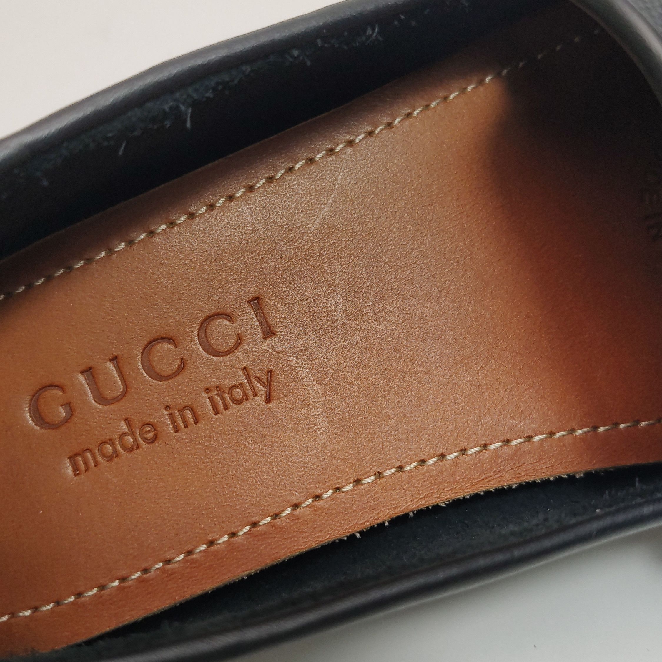 Gucci Gucci GG Interlocking G Driving Loafers UK 5.5 Size US 6 / EU 39 - 10 Thumbnail