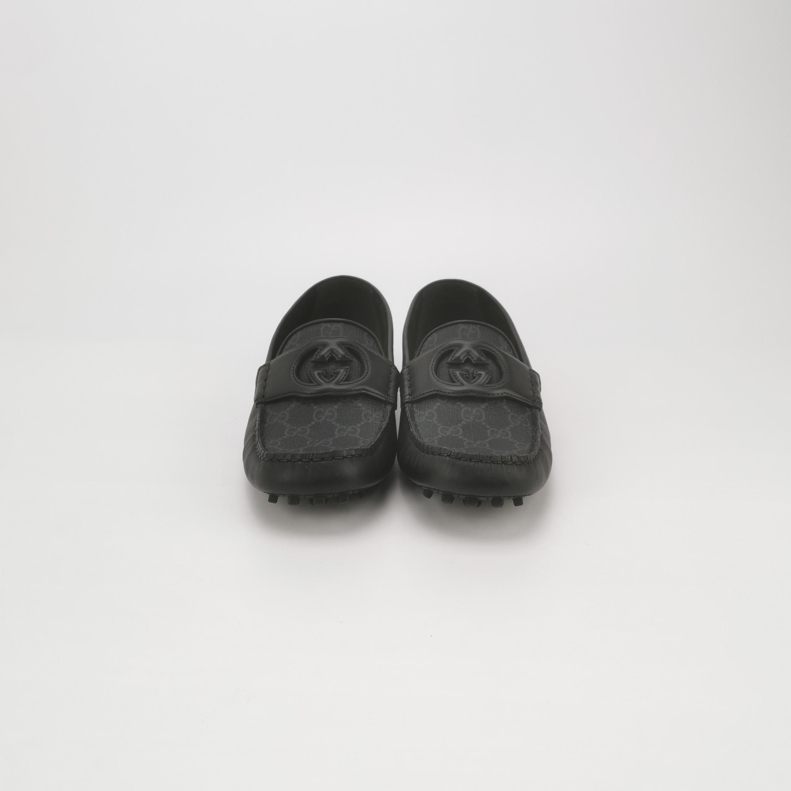 Gucci Gucci GG Monogram Leather Driving Shoes 6.5 Size US 7 / EU 40 - 3 Thumbnail