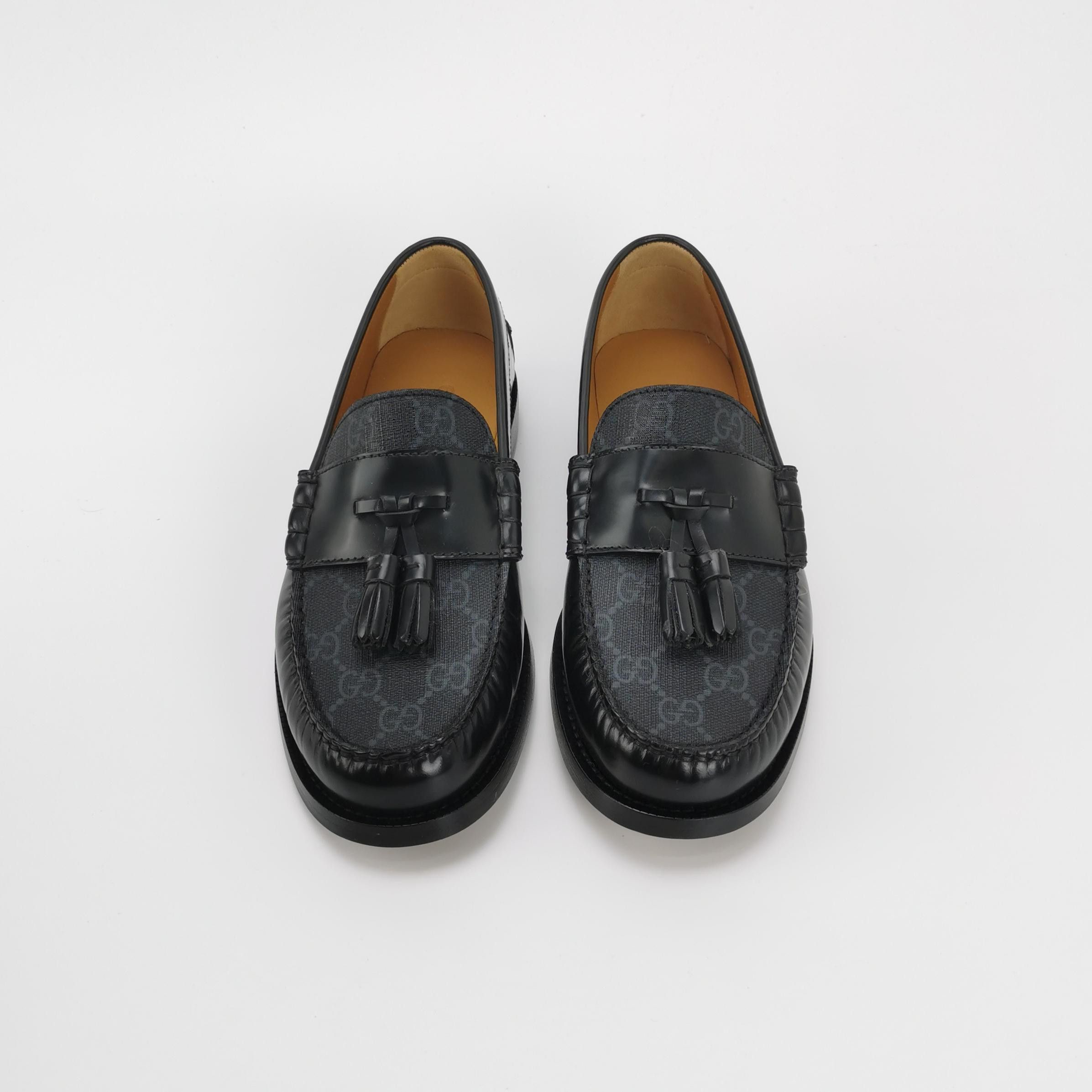 Gucci Gucci GG Monogram Tassel Loafers 38.5 Size US 5.5 / EU 38 - 3 Thumbnail
