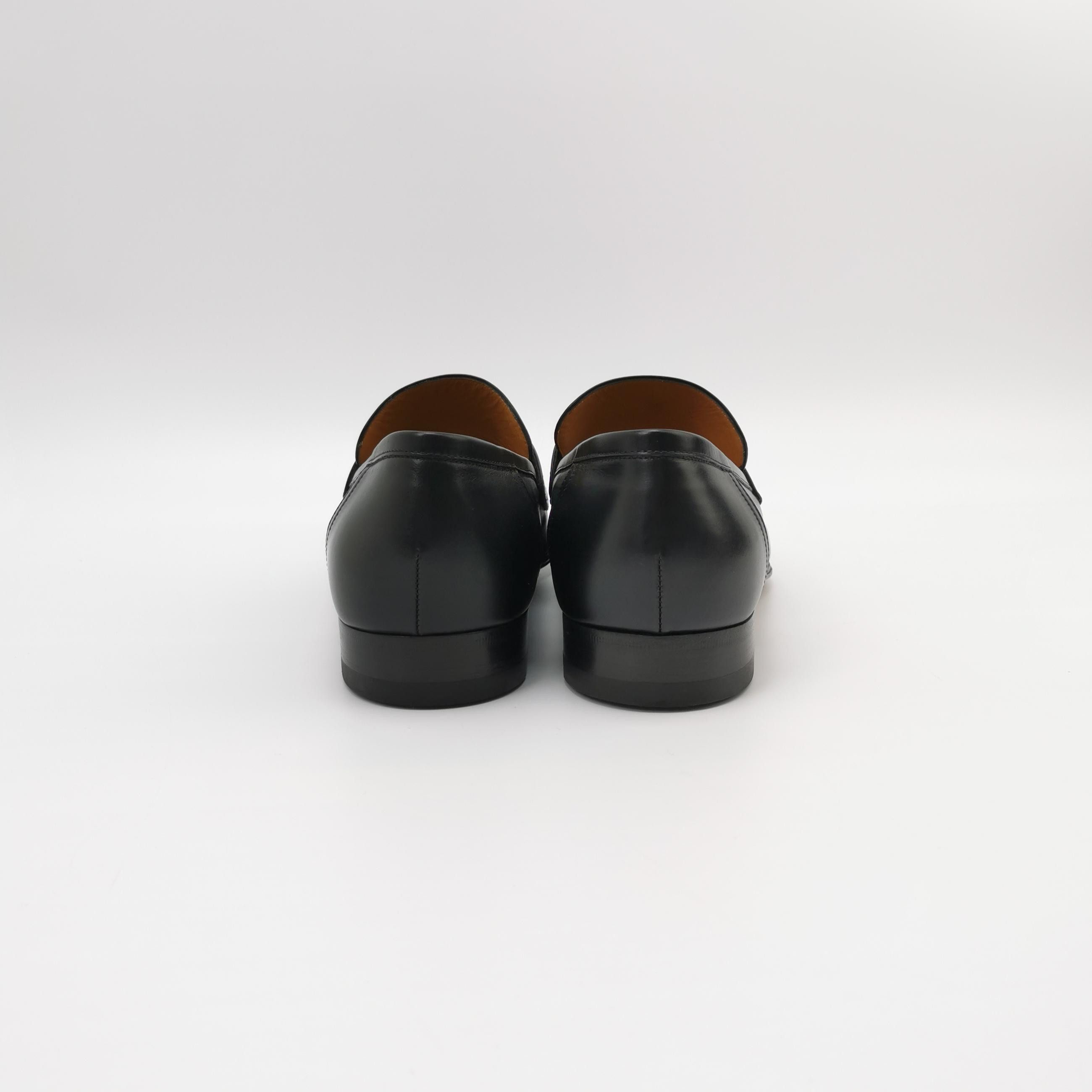 Gucci Gucci Interlocking G Leather Loafers 10.5 Size US 11 / EU 44 - 4 Thumbnail