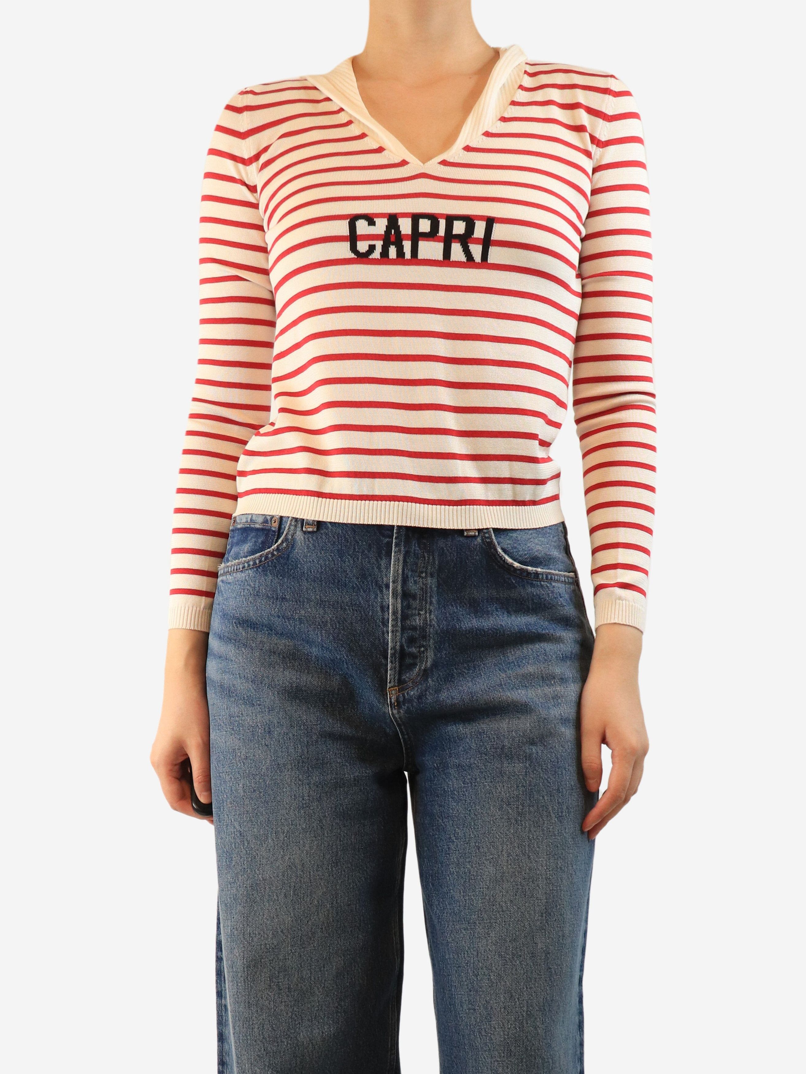 Other Fine-knit stripe sweater - UK 8 Size S / US 4 / IT 40 - 3 Thumbnail