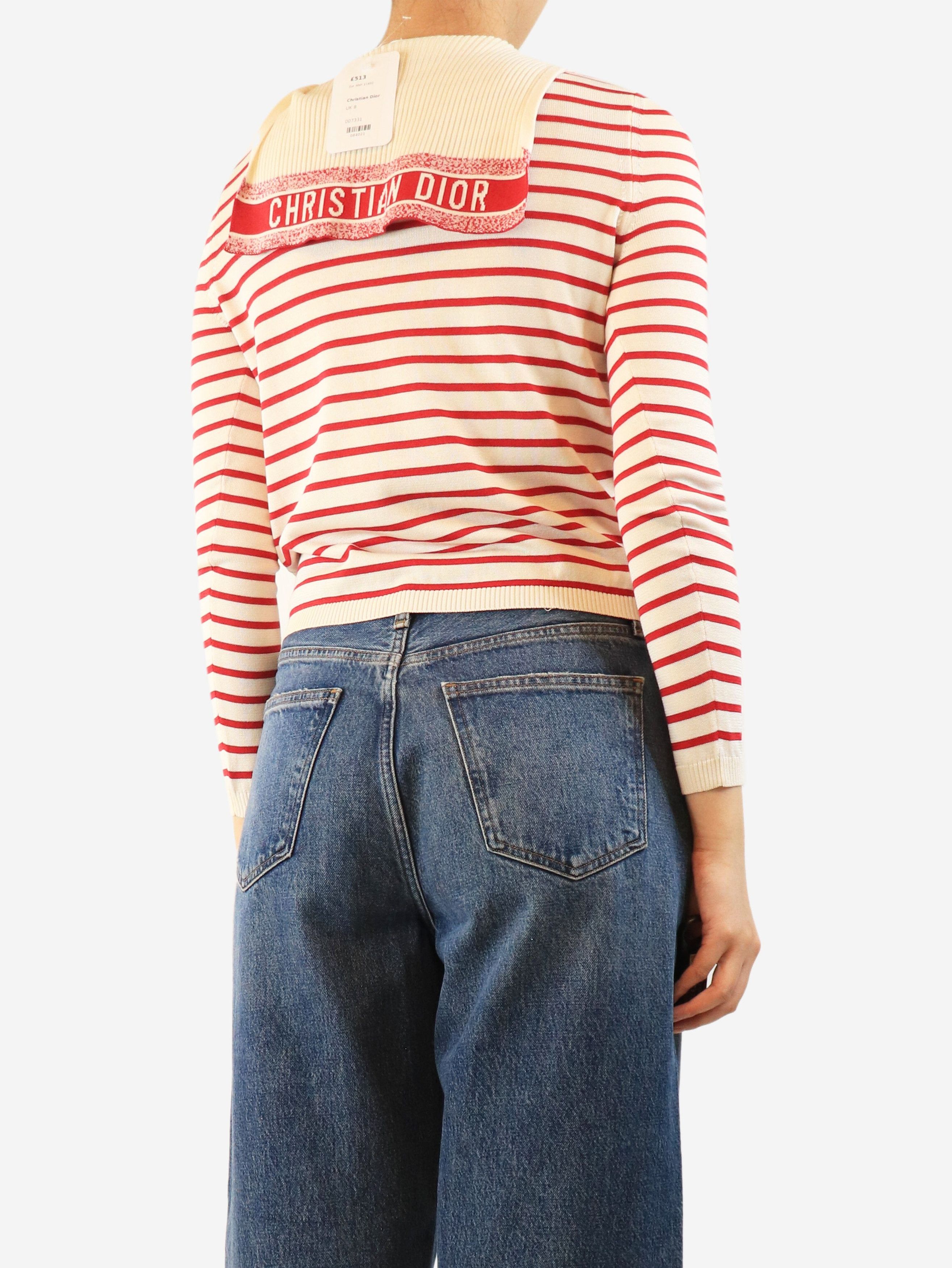 Other Fine-knit stripe sweater - UK 8 Size S / US 4 / IT 40 - 2 Thumbnail