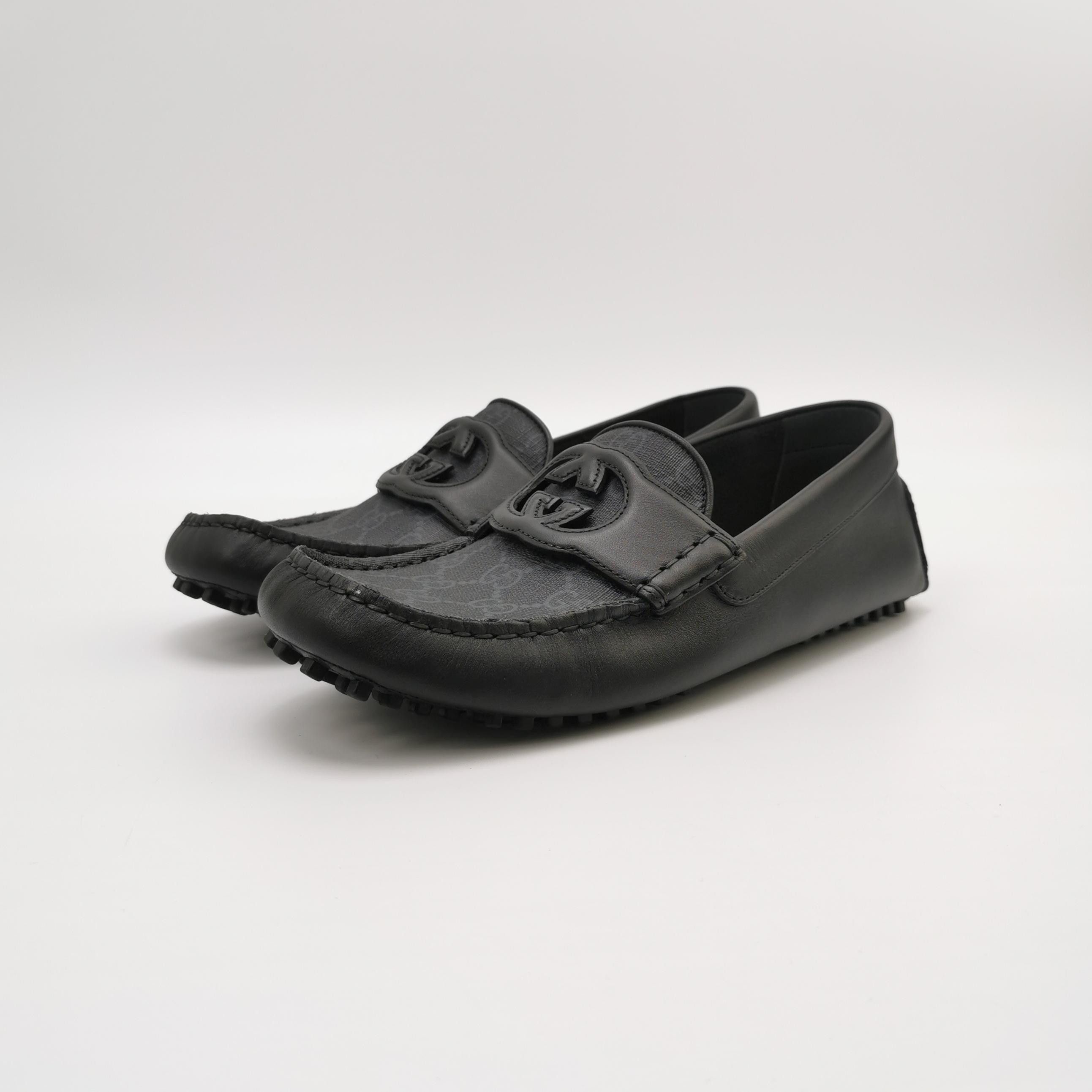 Gucci Gucci Monogram Interlocking G Loafers Size 6 Size US 7 / EU 40 - 2 Thumbnail