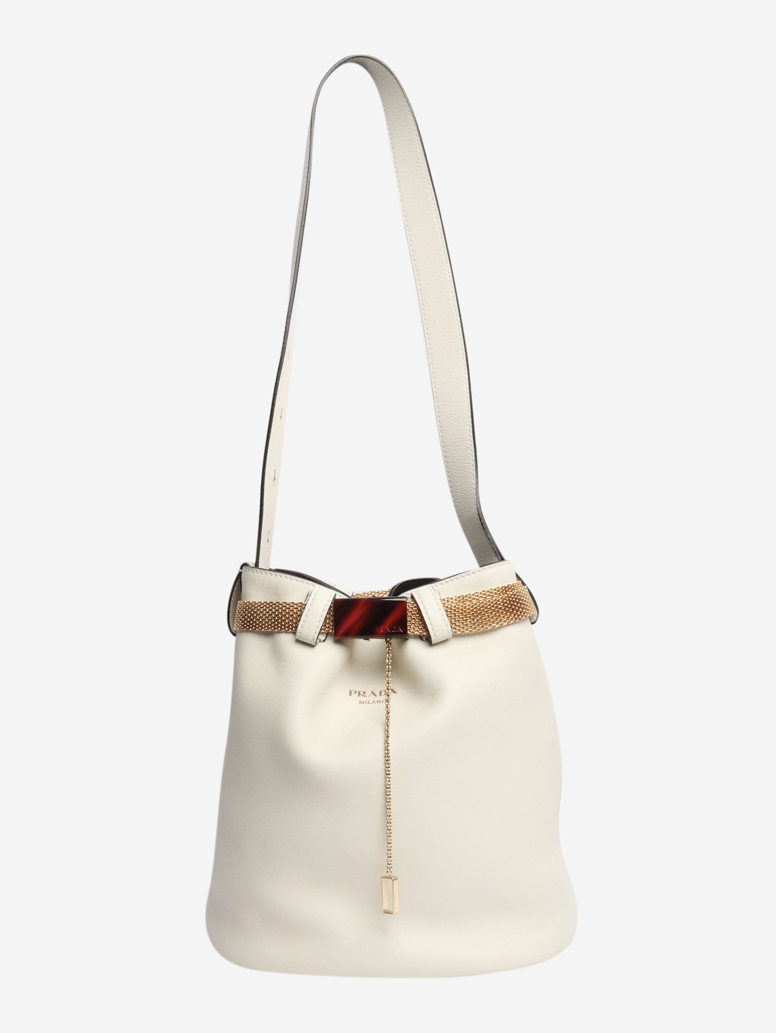 Other White leather bucket bag Size ONE SIZE - 3 Thumbnail
