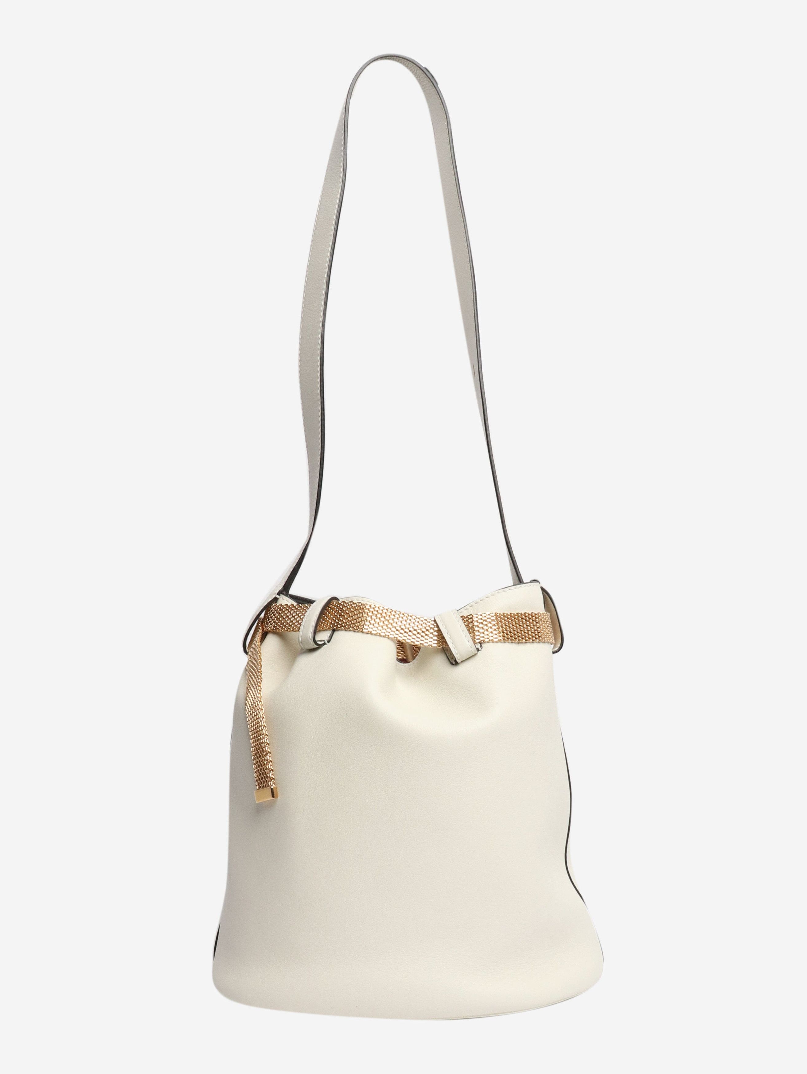 Other White leather bucket bag Size ONE SIZE - 4 Thumbnail