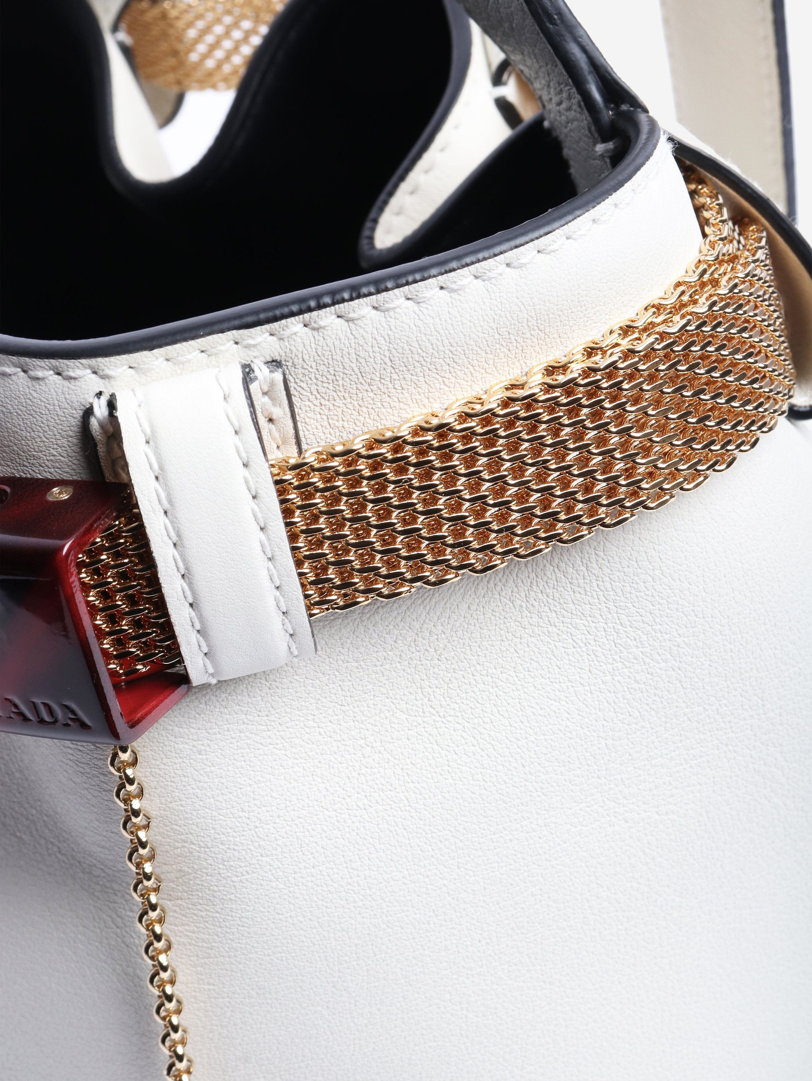 Other White leather bucket bag Size ONE SIZE - 8 Thumbnail