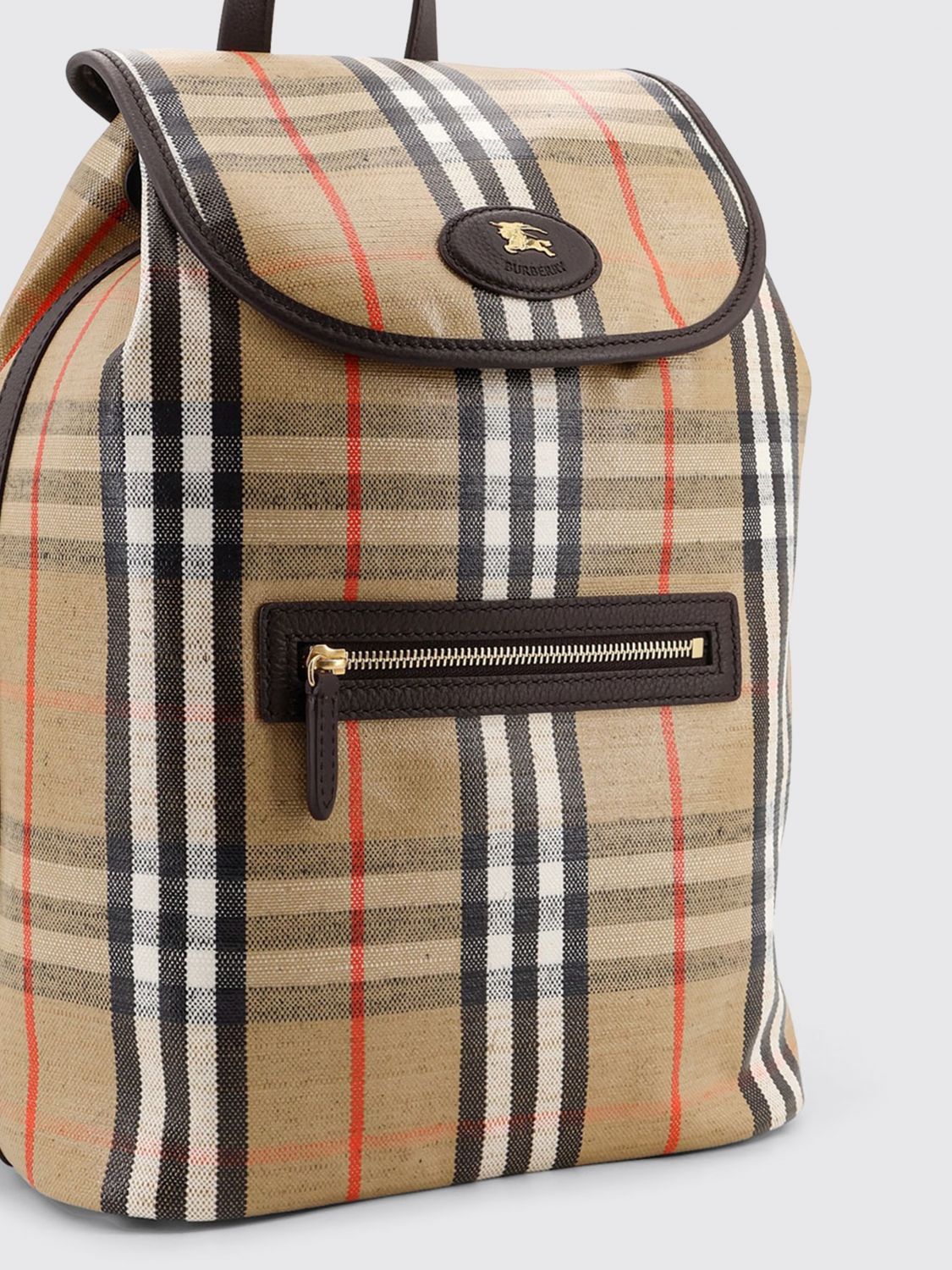 Burberry Burberry Backpack Men Sand Size ONE SIZE - 3 Thumbnail