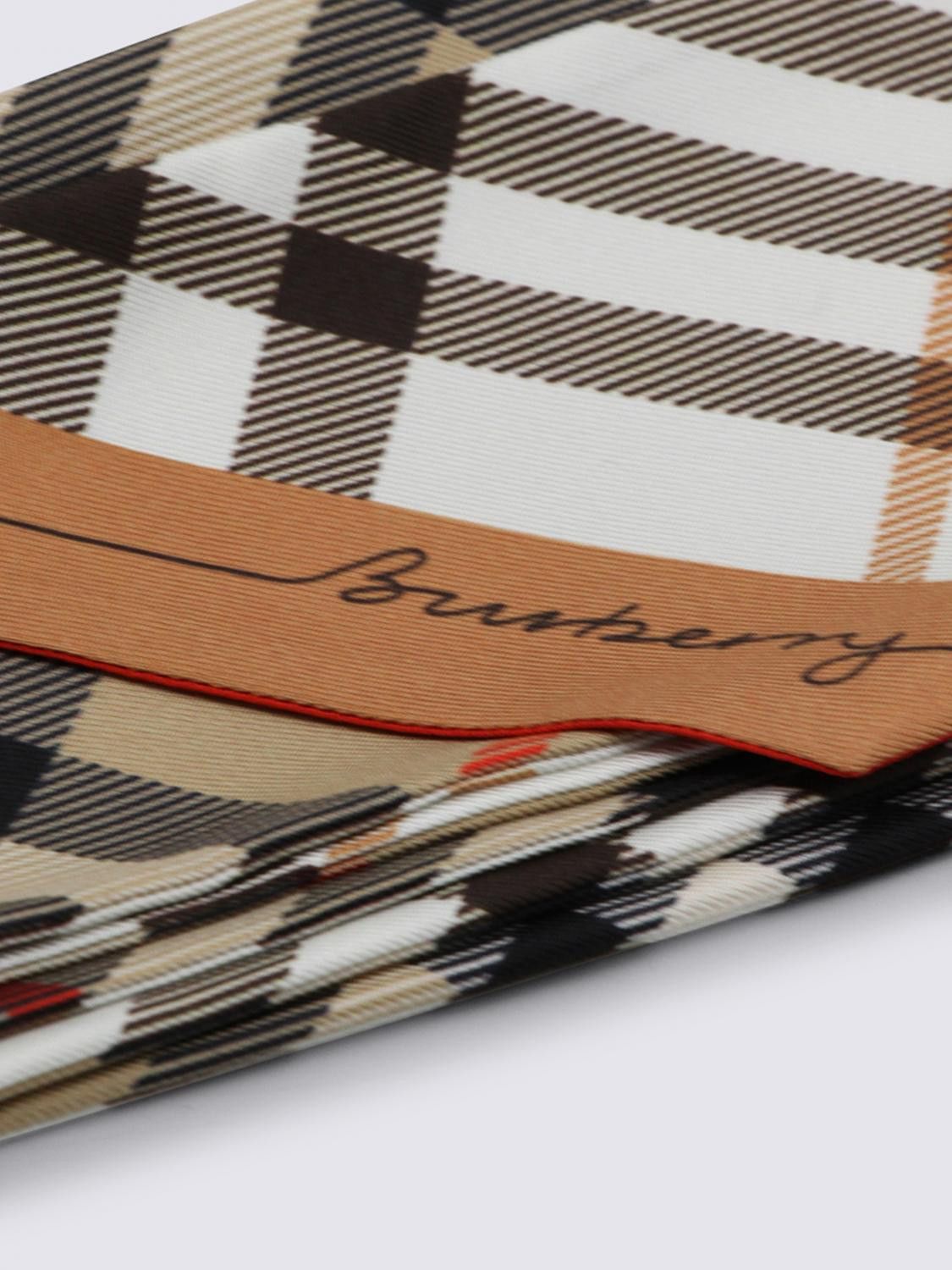 Burberry Burberry Scarf Woman Earth Size ONE SIZE - 2 Thumbnail