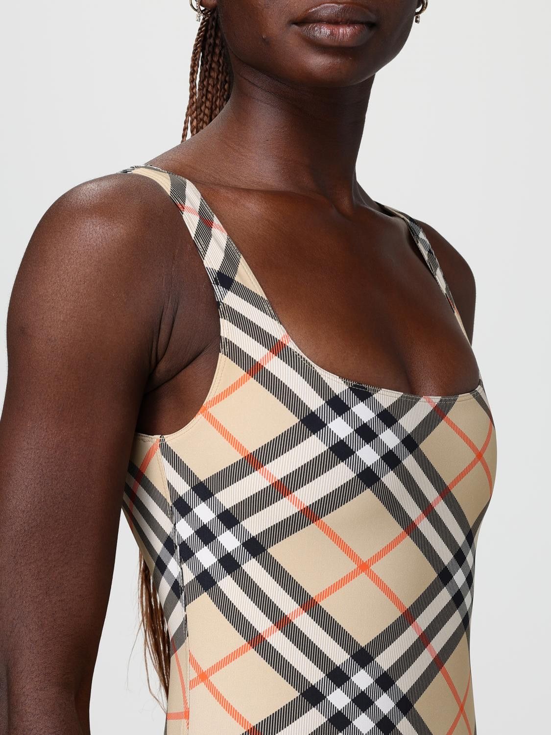 Burberry Burberry Swimsuit Woman Sand Size L / US 10 / IT 46 - 4 Thumbnail