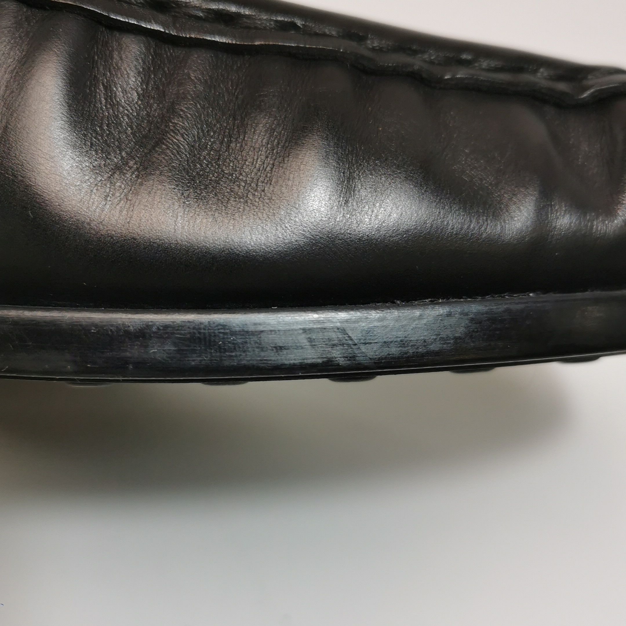 Tod's Tod's Black Leather Logo Loafers Size 7.5 Size US 9 / EU 42 - 8 Thumbnail