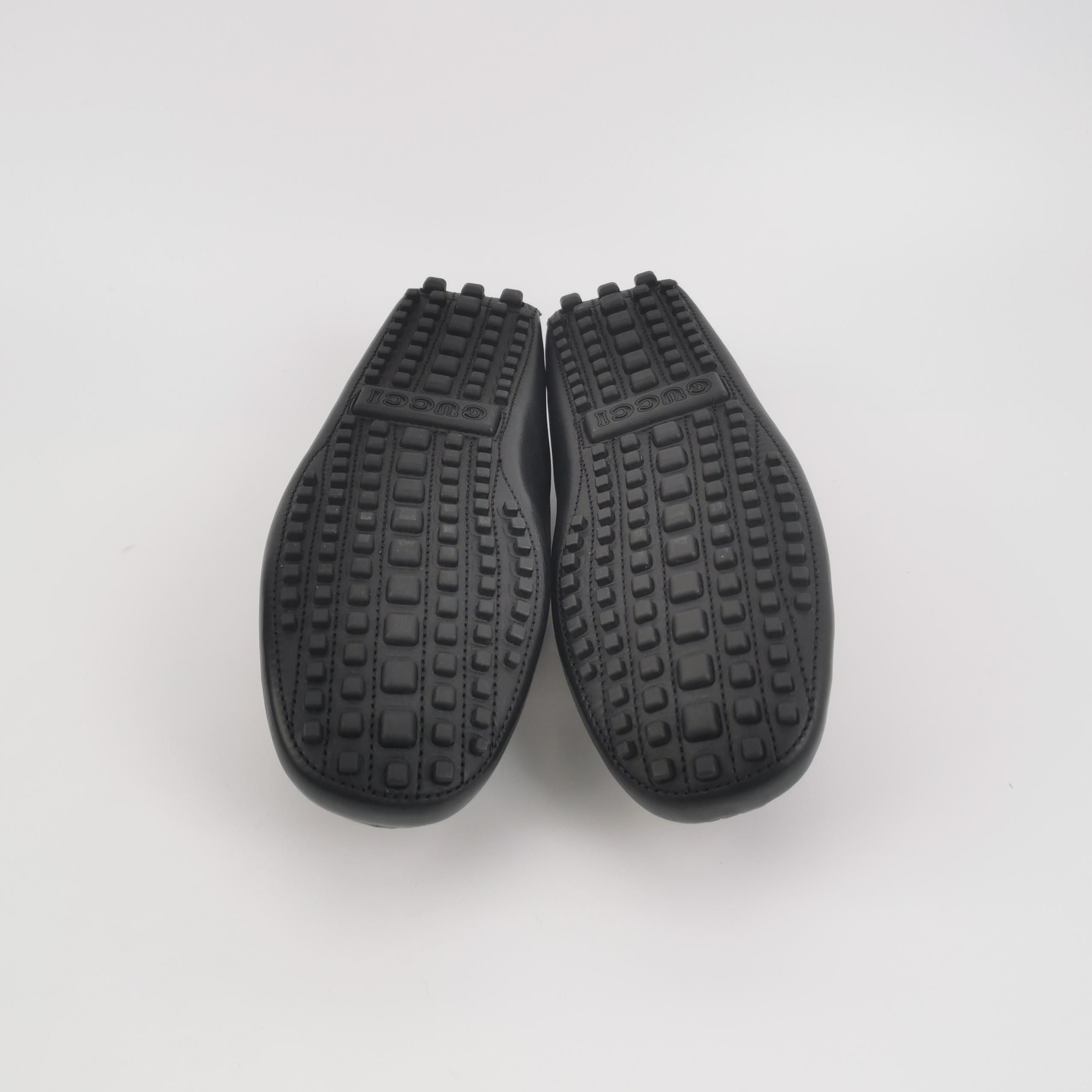 Gucci Gucci Web Stripe Horsebit Loafers 39.5 Size US 6 / EU 39 - 5 Thumbnail