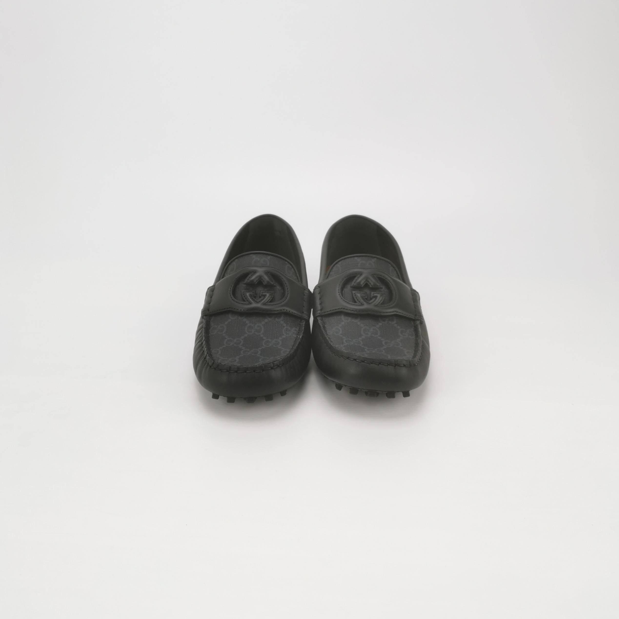 Gucci Gucci Interlocking G Leather Loafers Size 5 Size US 6 / EU 39 - 3 Thumbnail