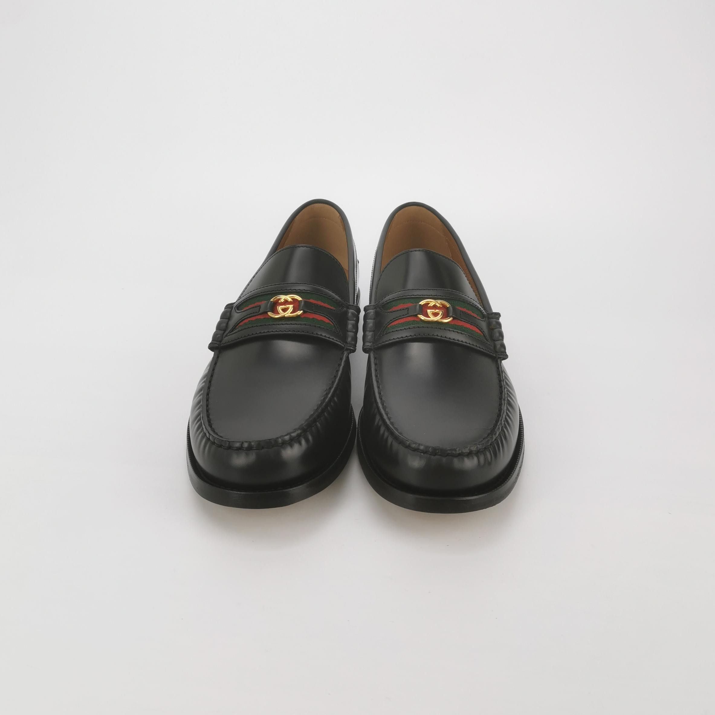 Gucci Gucci Interlocking G Web Loafers EU 45 Size US 12 / EU 45 - 3 Thumbnail