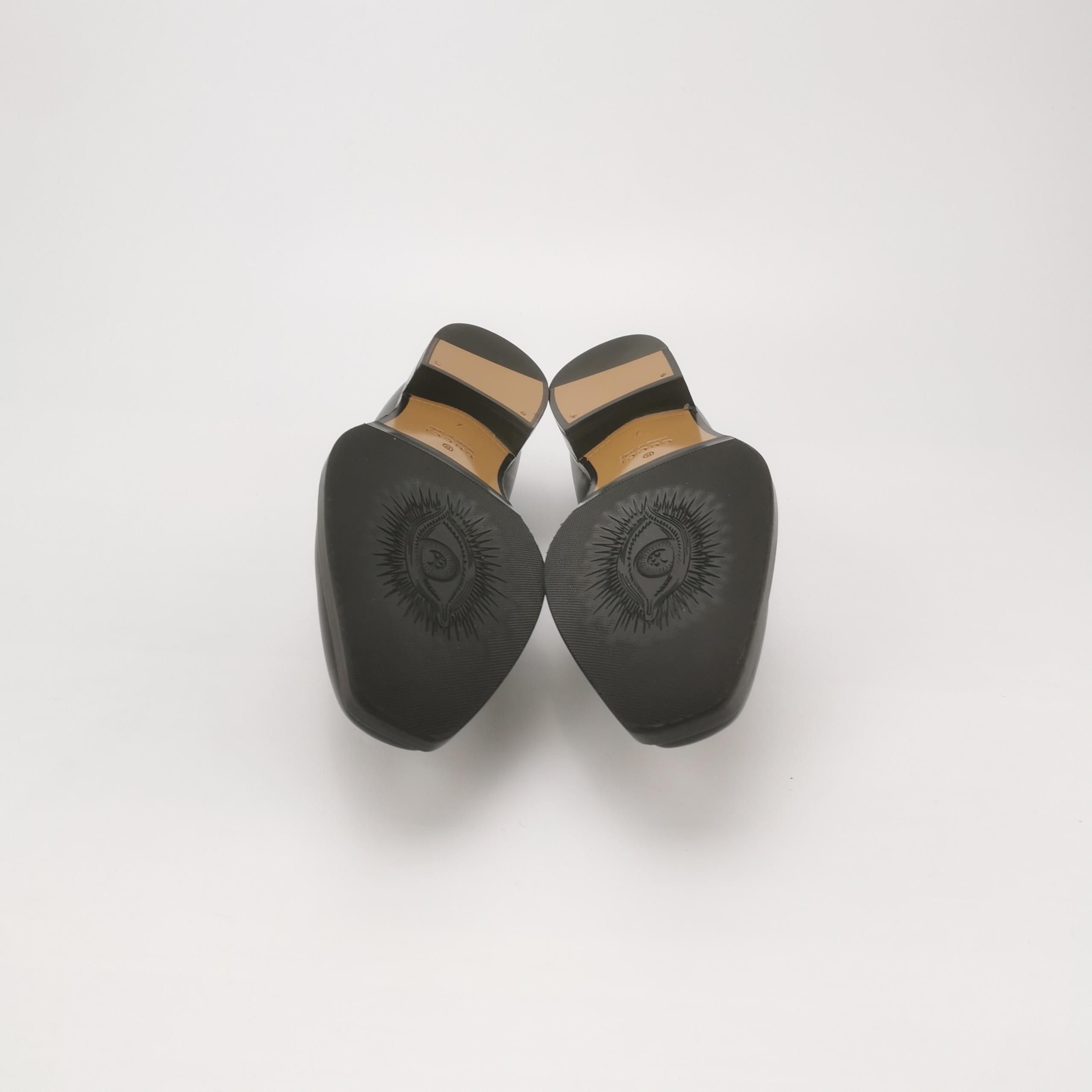 Gucci Gucci Interlocking G Leather Loafers 41 Size US 8 / EU 41 - 5 Thumbnail