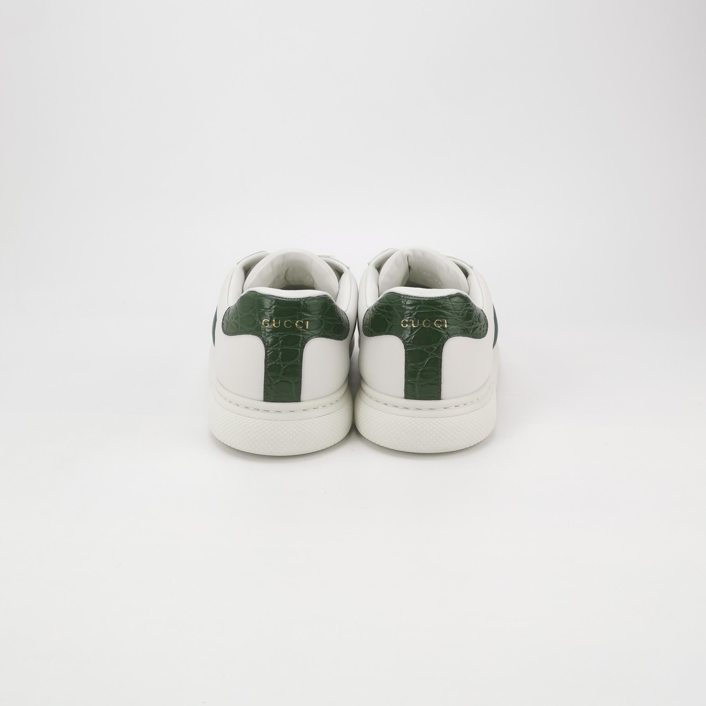 Gucci Gucci Ace Web Stripe Sneakers 43.5 Size US 10 / EU 43 - 4 Thumbnail