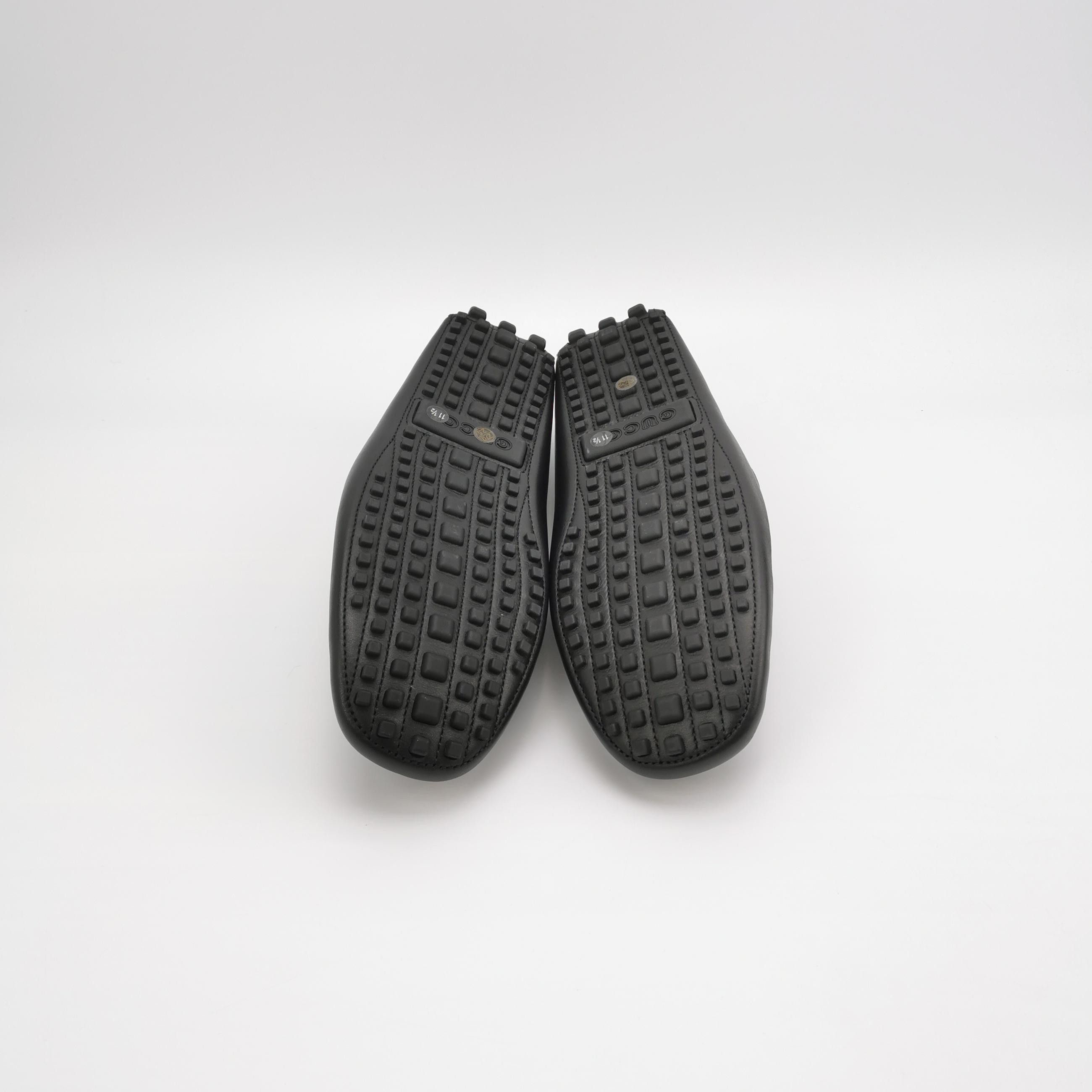 Gucci Gucci Interlocking G Leather Loafers UK 11.5 Size US 12 / EU 45 - 5 Thumbnail