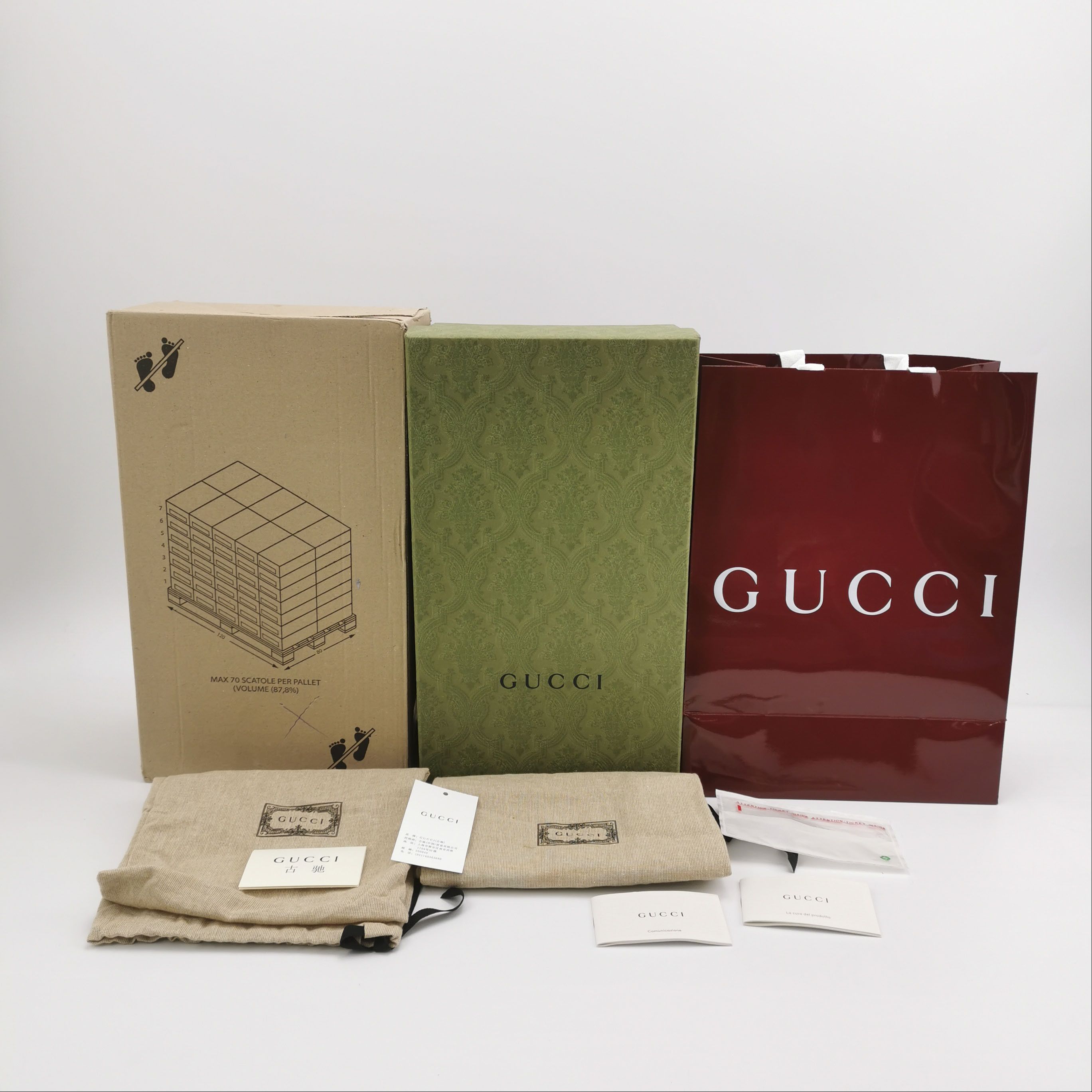Gucci Gucci GG Canvas Leather Interlocking G Loafers EU 38.5 Size US 5.5 / EU 38 - 6 Thumbnail