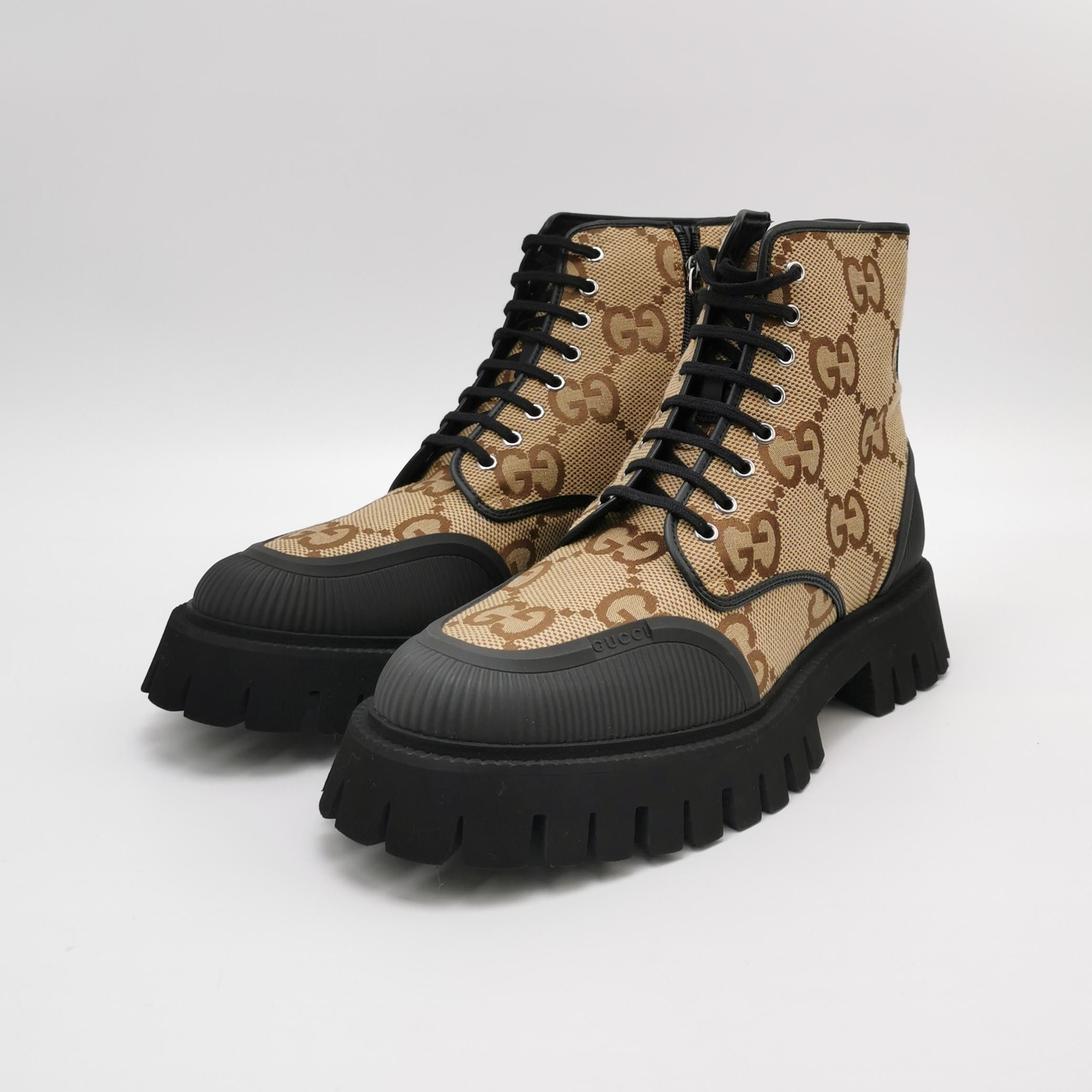 Gucci Gucci Monogram Canvas Ankle Boots 46 Size US 13 / EU 46 - 2 Thumbnail