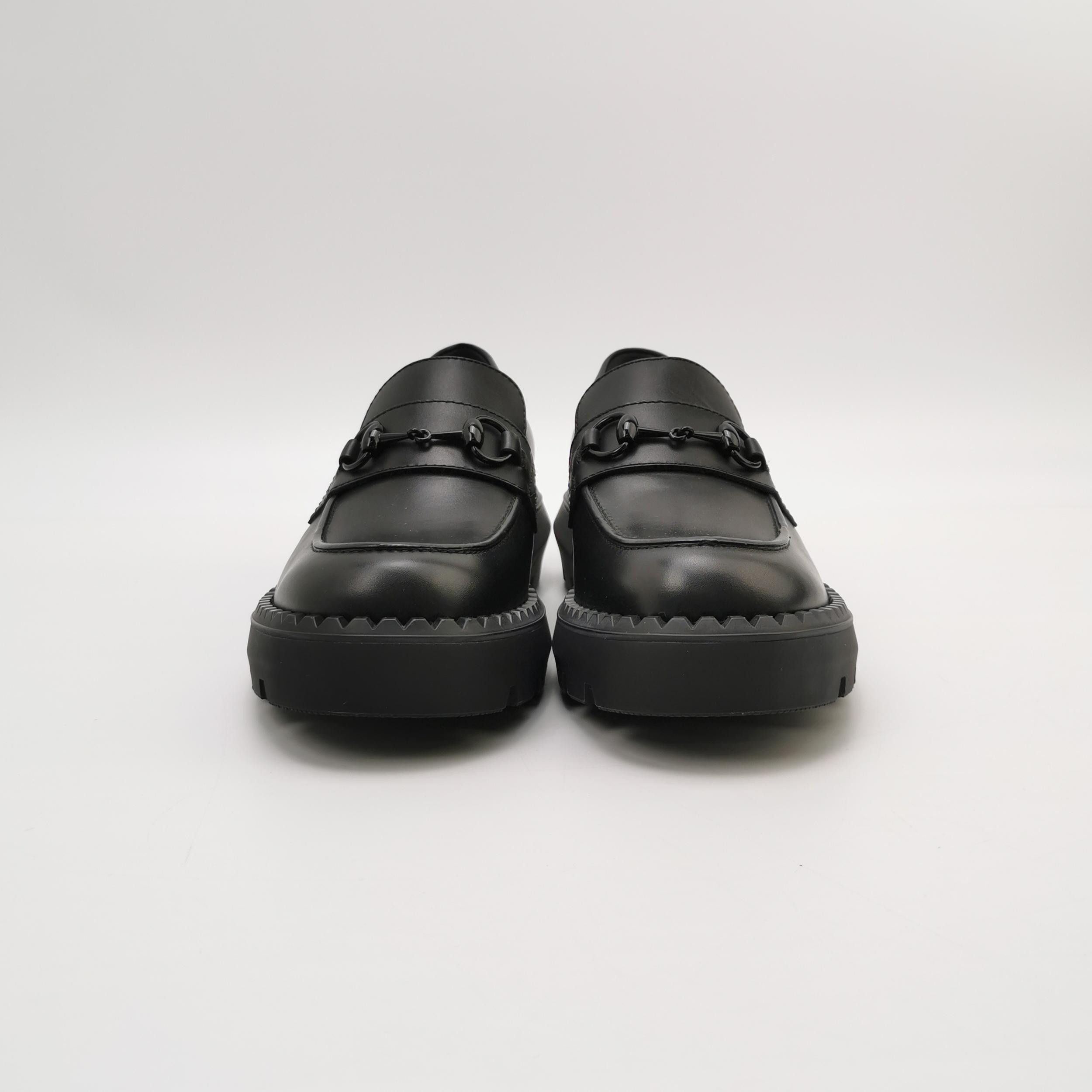 Gucci Gucci Leather Horsebit Chunky Loafers 40 Size US 7 / EU 40 - 3 Thumbnail