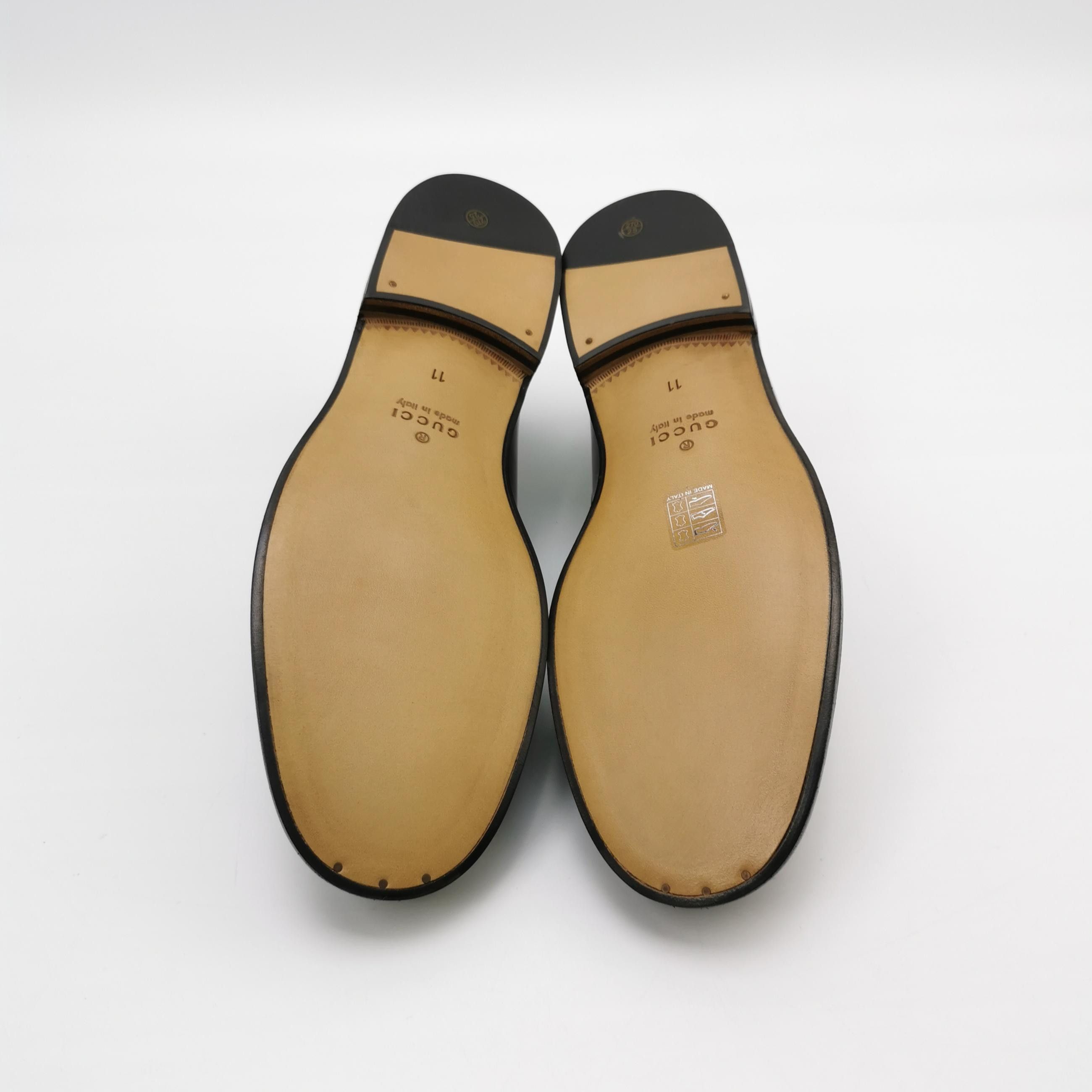 Gucci Gucci Interlocking G Web Stripe Loafers 11 Size US 12 / EU 45 - 5 Thumbnail