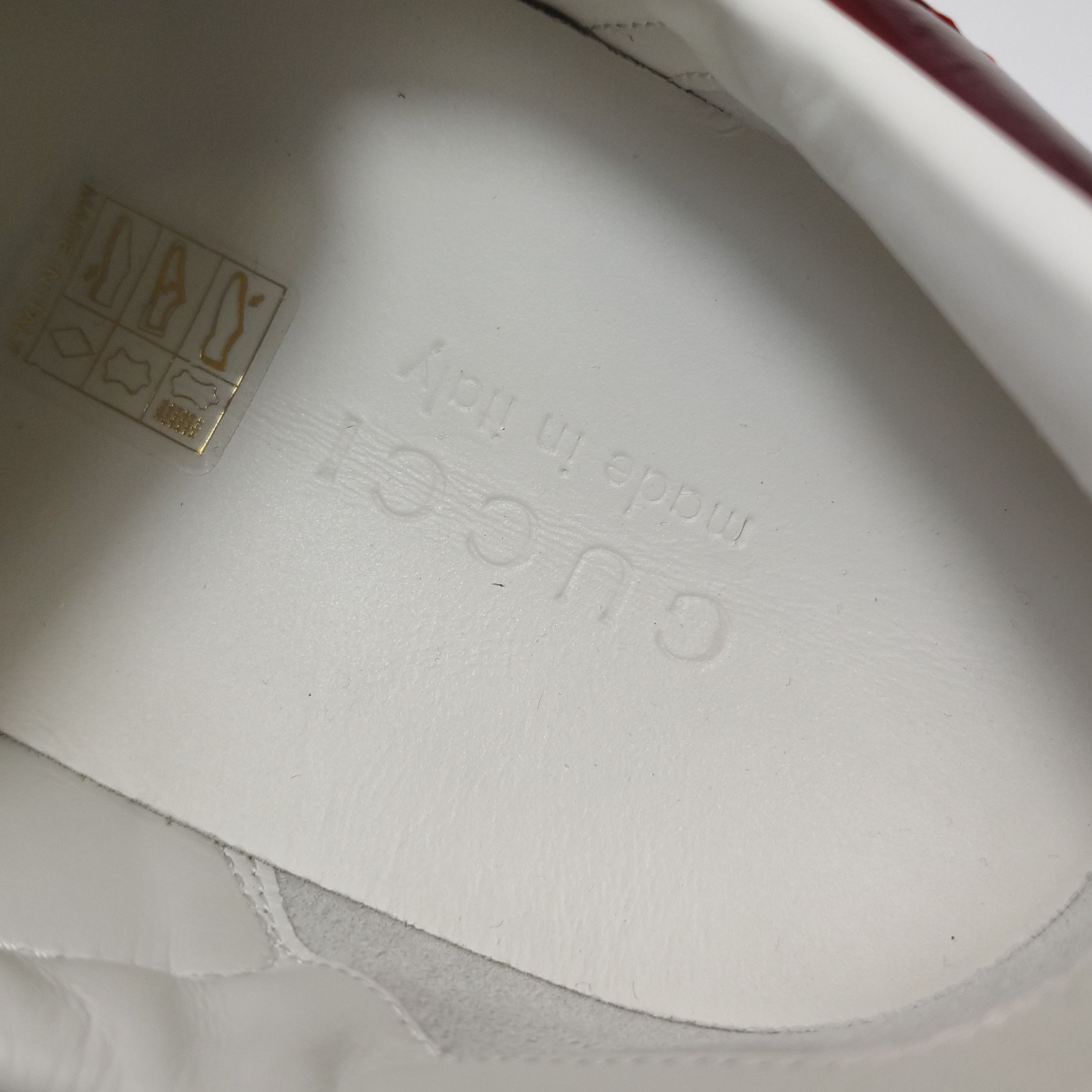Gucci Gucci Ace Logo Strap Sneakers 44.5 Size US 11 / EU 44 - 10 Thumbnail