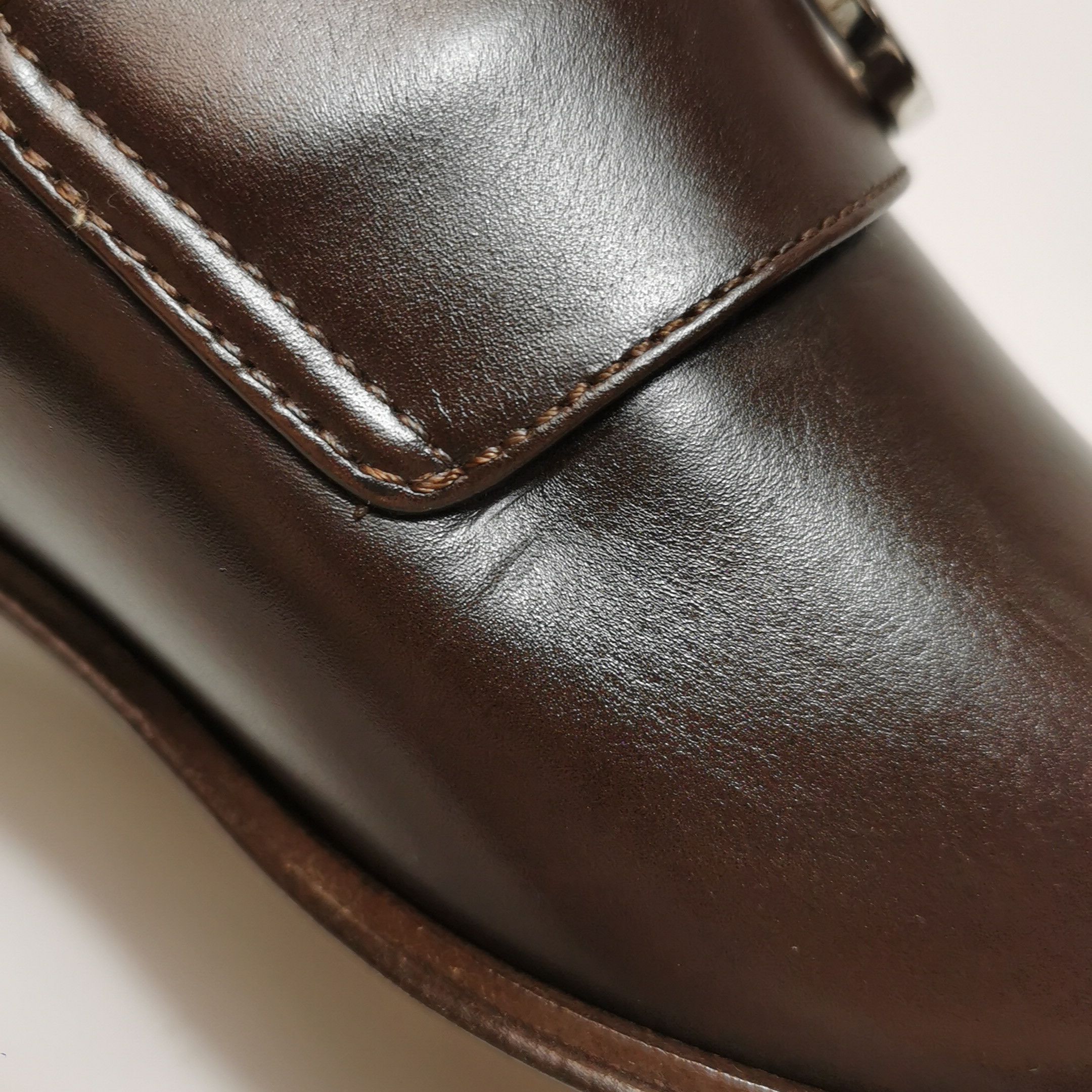 Gucci Gucci Interlocking G Leather Loafers Size 5.5 Size US 6 / EU 39 - 10 Thumbnail