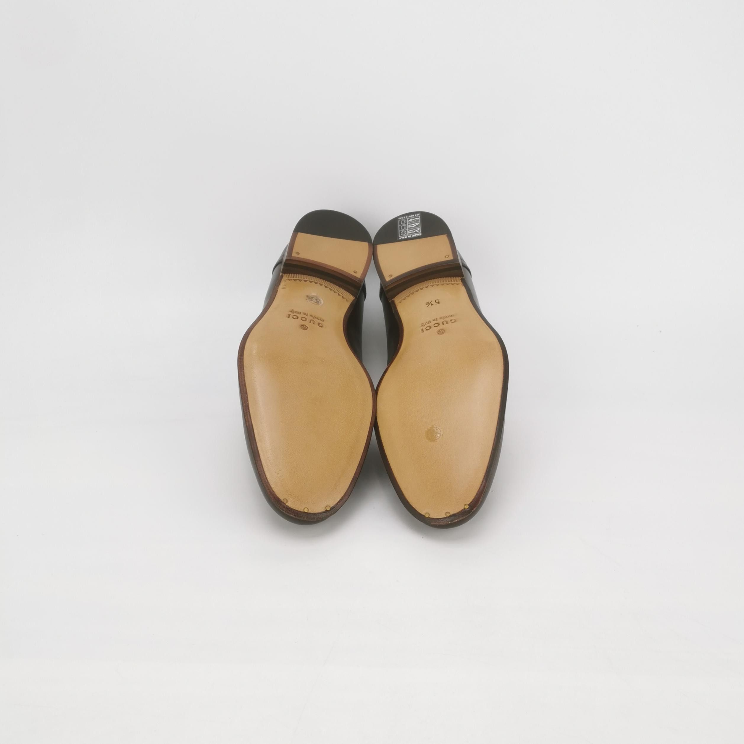 Gucci Gucci Interlocking G Leather Loafers Size 5.5 Size US 6 / EU 39 - 5 Thumbnail