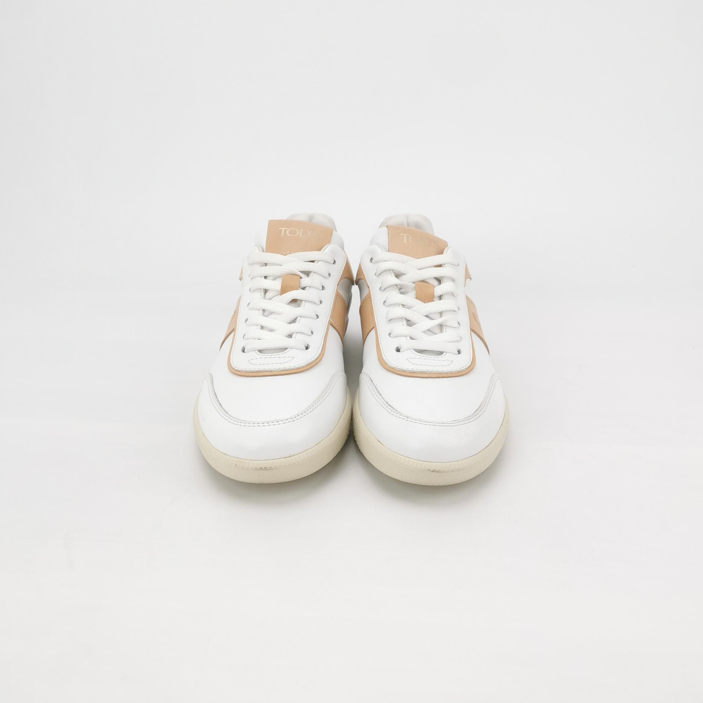 Tod's Tod's Leather Panel Low-Top Sneakers 39.5 Size US 6 / EU 39 - 3 Thumbnail