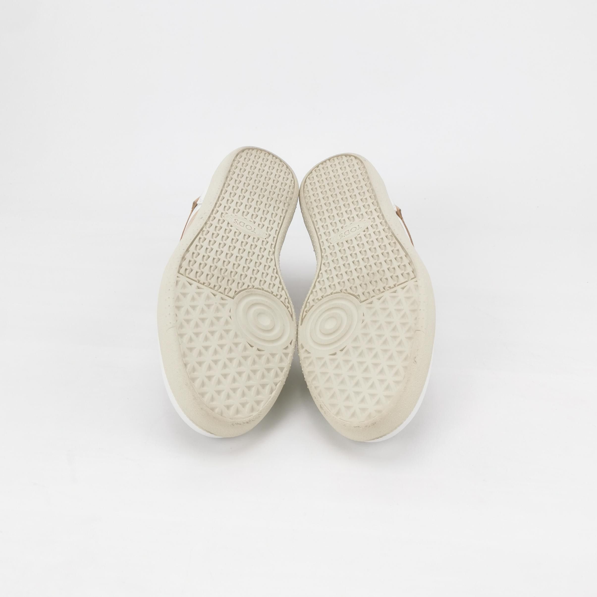 Tod's Tod's Leather Panel Low-Top Sneakers 39.5 Size US 6 / EU 39 - 5 Thumbnail