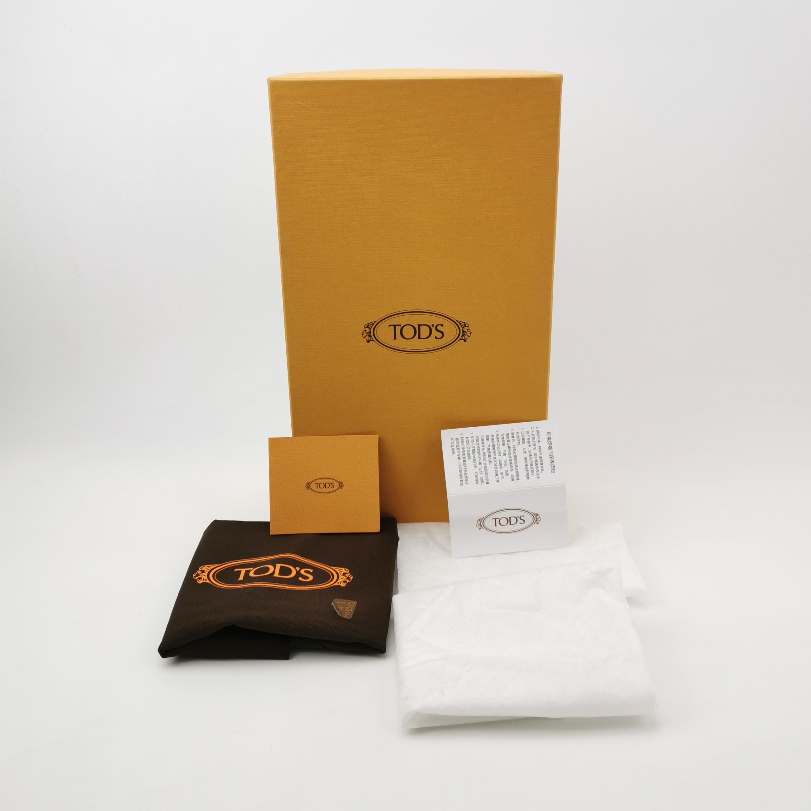 Tod's Tod's T Logo Leather Loafers EU 41 Size US 8 / EU 41 - 6 Thumbnail