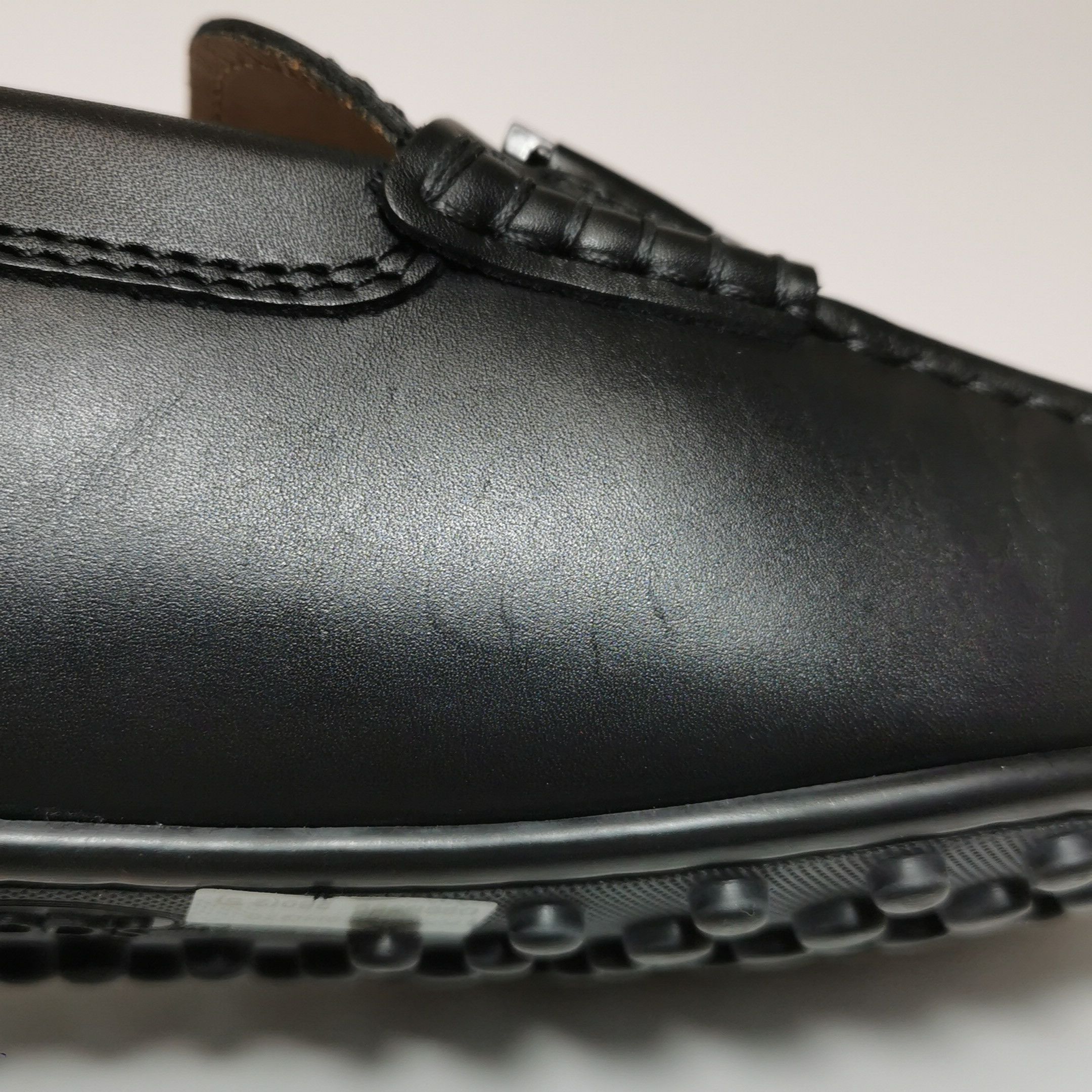 Tod's Tod's T Logo Leather Loafers 6.5 Size US 7 / EU 40 - 7 Thumbnail