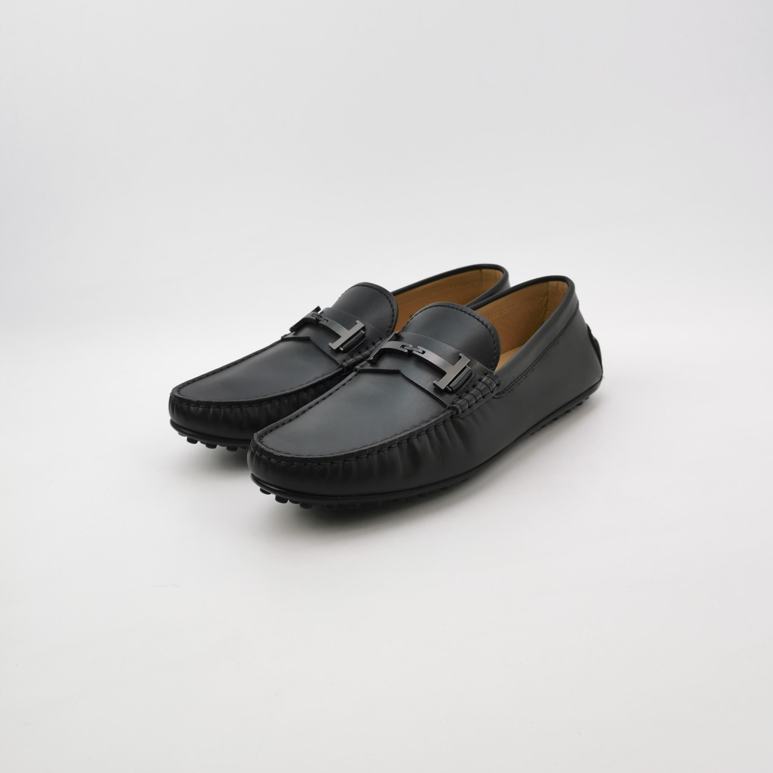 Tod's Tod's T Logo Leather Loafers 6.5 Size US 7 / EU 40 - 2 Thumbnail