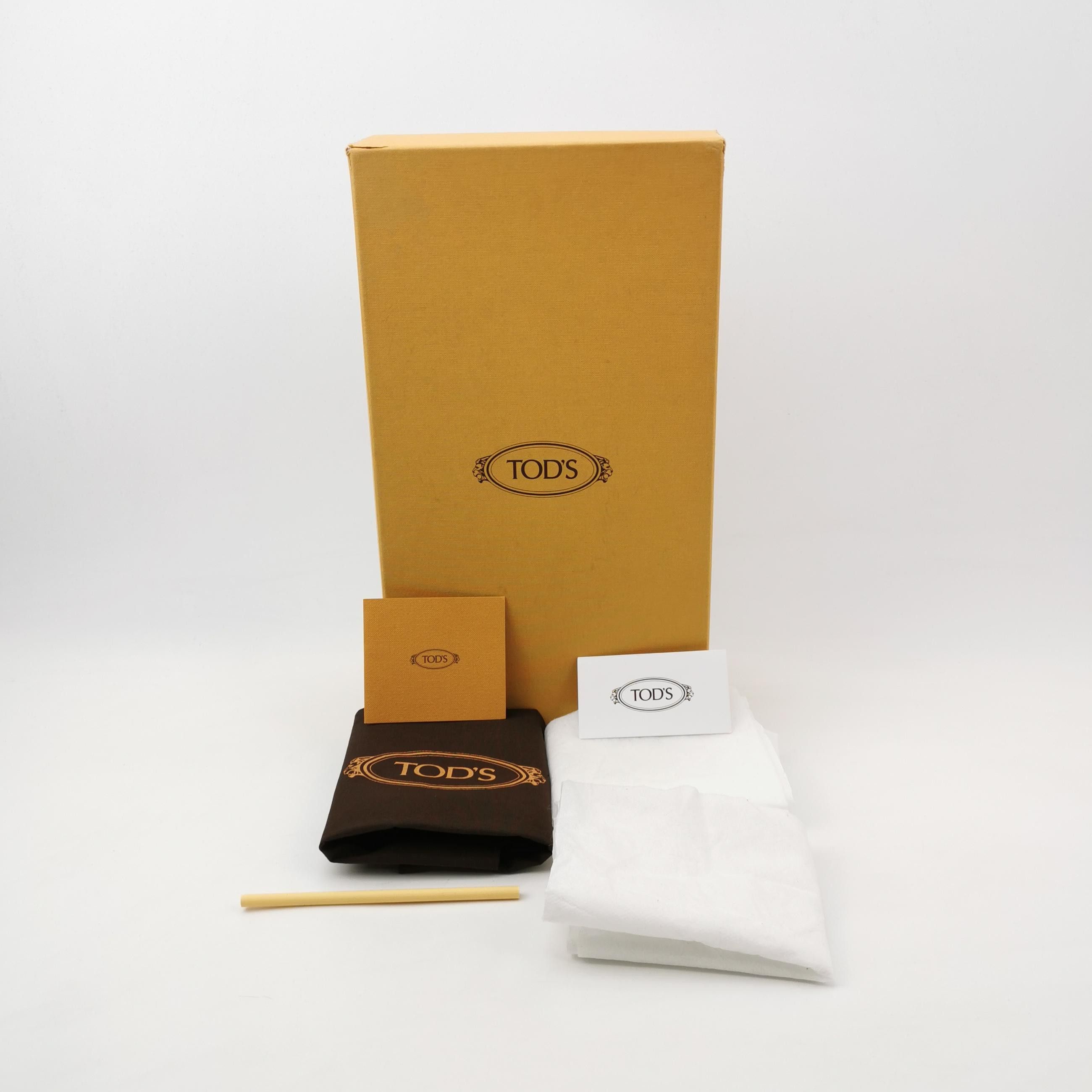 Tod's Tod's T Logo Leather Loafers 6.5 Size US 7 / EU 40 - 6 Thumbnail