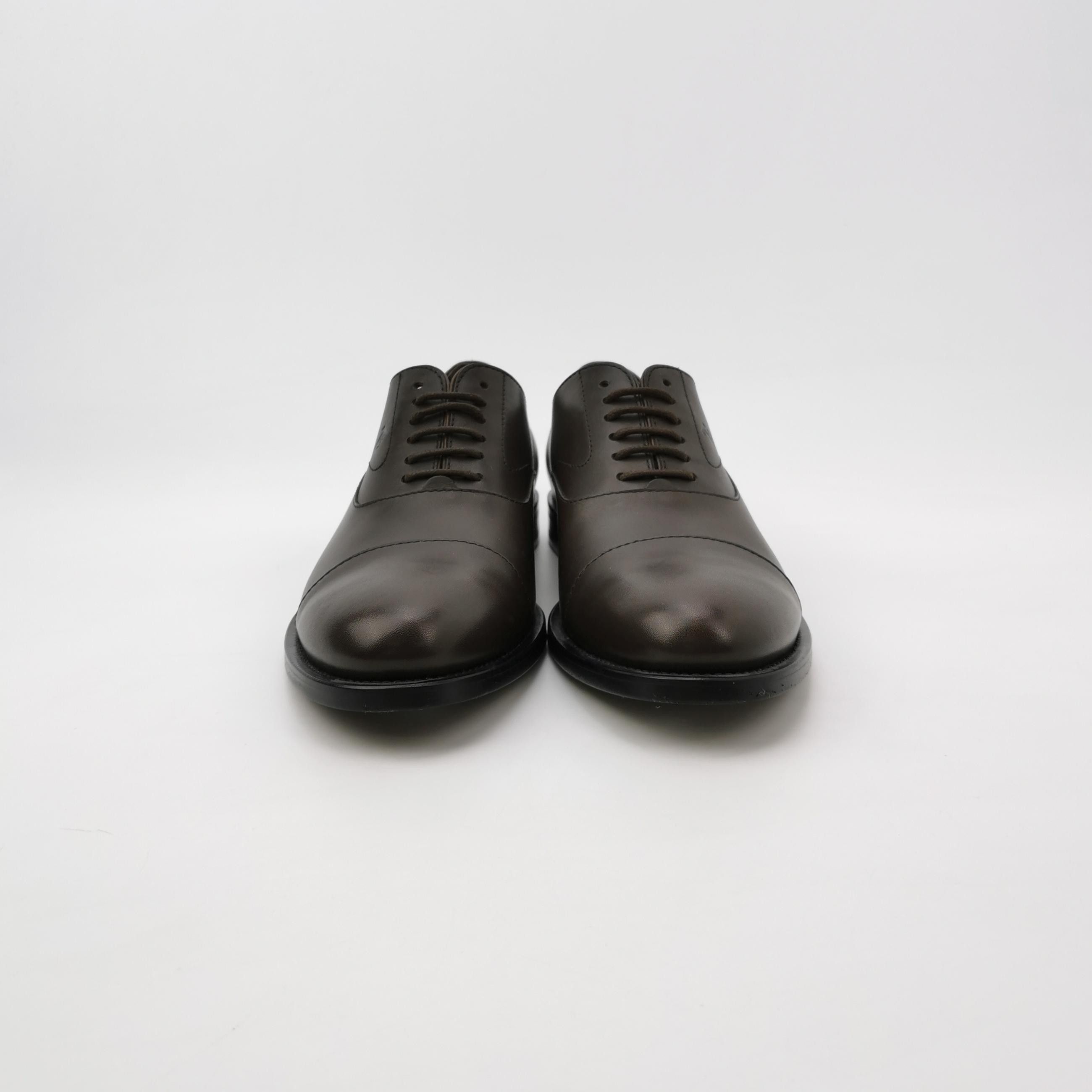 Tod's Tod's Brown Leather Cap Toe Oxfords US 6.5 Size US 6 / EU 39 - 3 Thumbnail