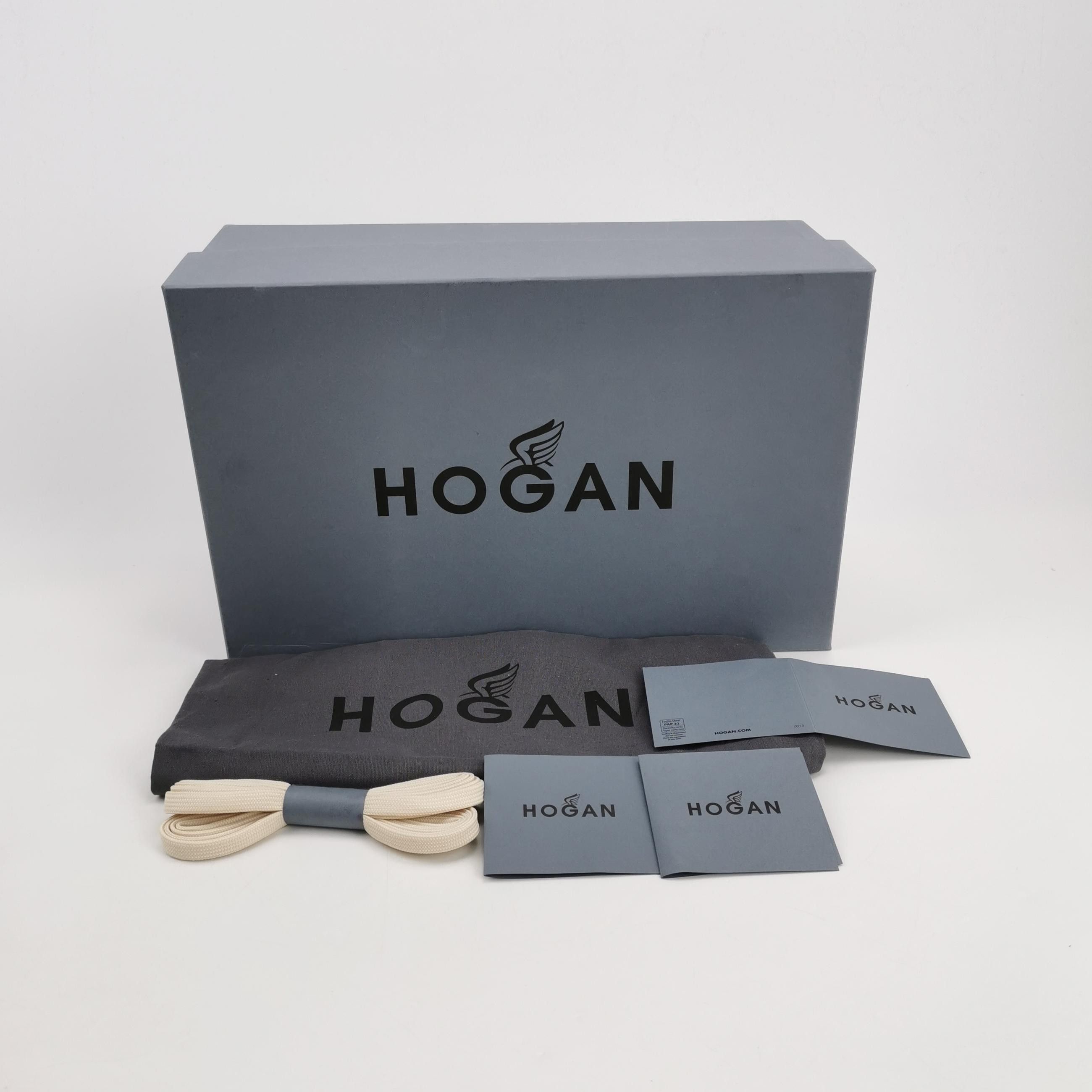 Hogan Hogan Paneled Leather Low-Top Sneakers EU 40.5 Size US 7 / EU 40 - 7 Thumbnail