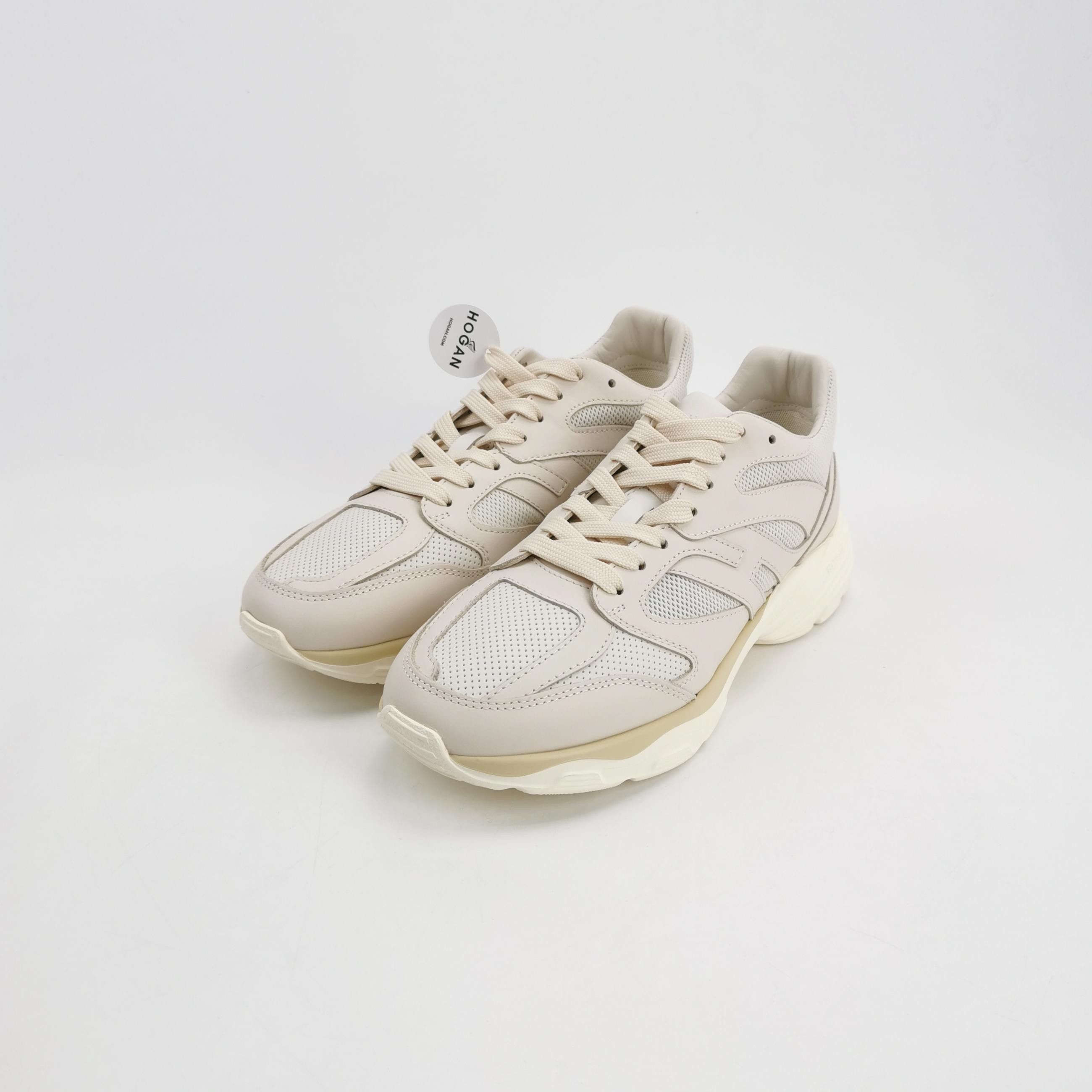 Hogan Hogan Paneled Leather Low-Top Sneakers EU 40.5 Size US 7 / EU 40 - 2 Thumbnail