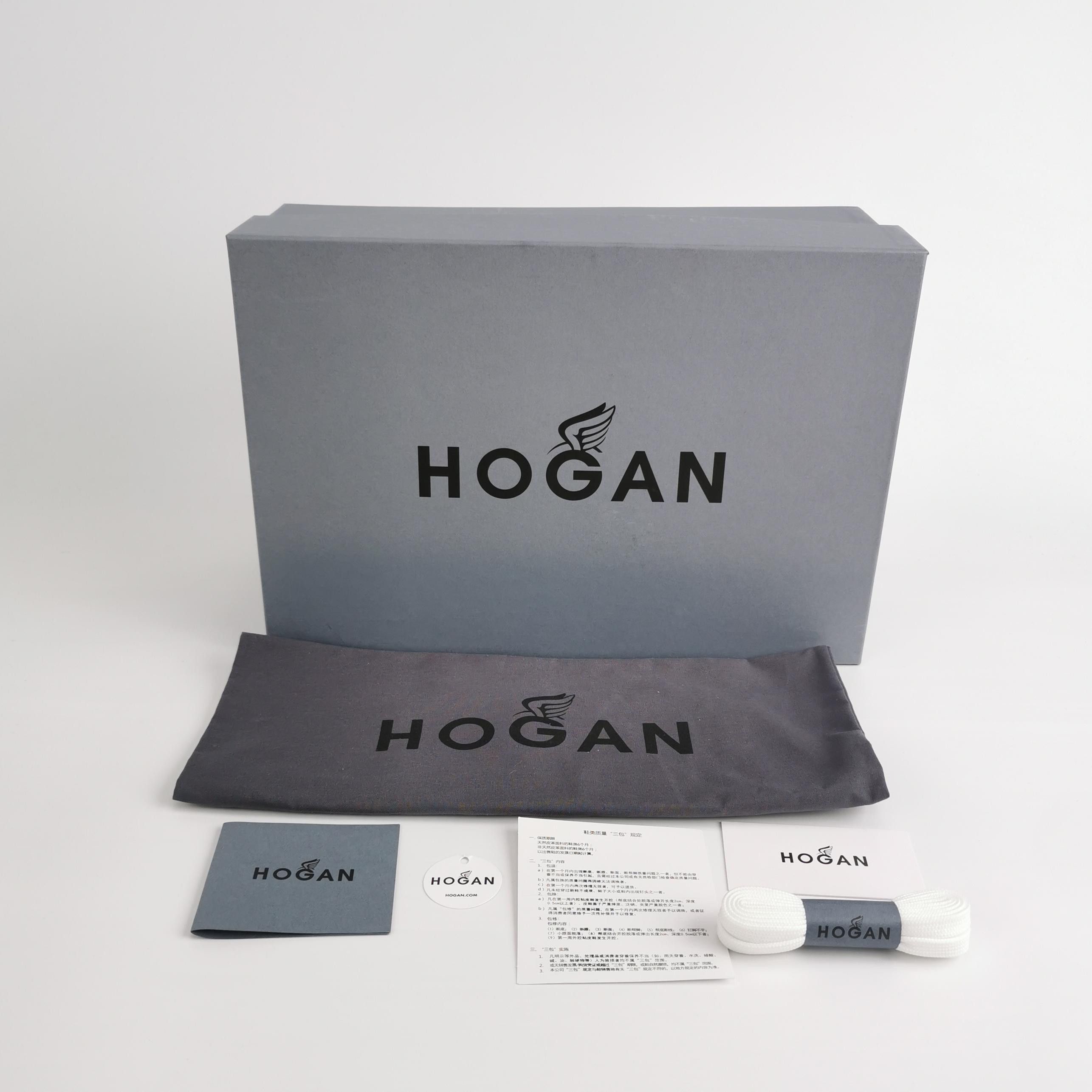 Hogan Hogan Sheepskin Leather Low-Top Sneakers 40.5 Size US 7 / EU 40 - 6 Thumbnail