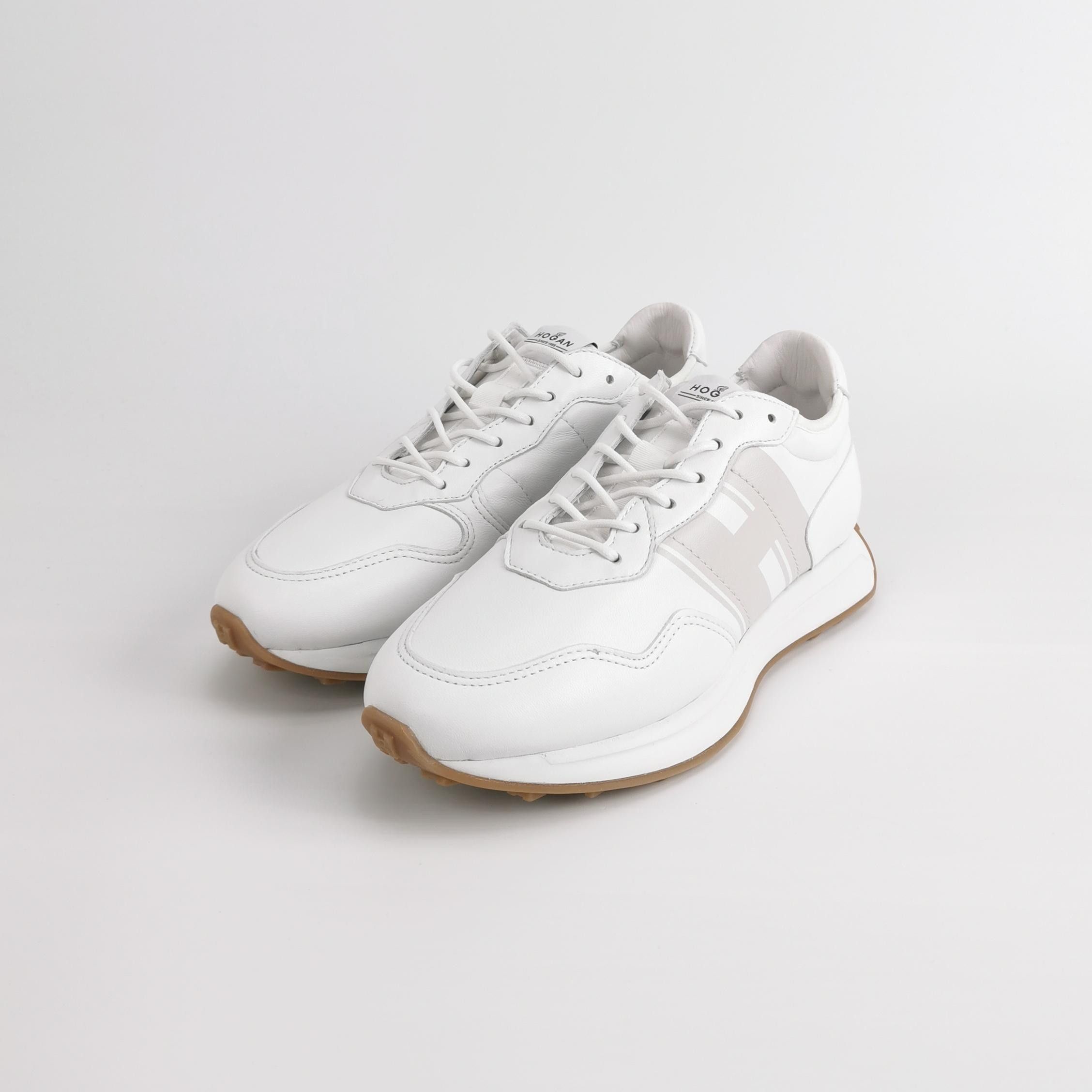 Hogan Hogan Sheepskin Leather Low-Top Sneakers 40.5 Size US 7 / EU 40 - 2 Thumbnail