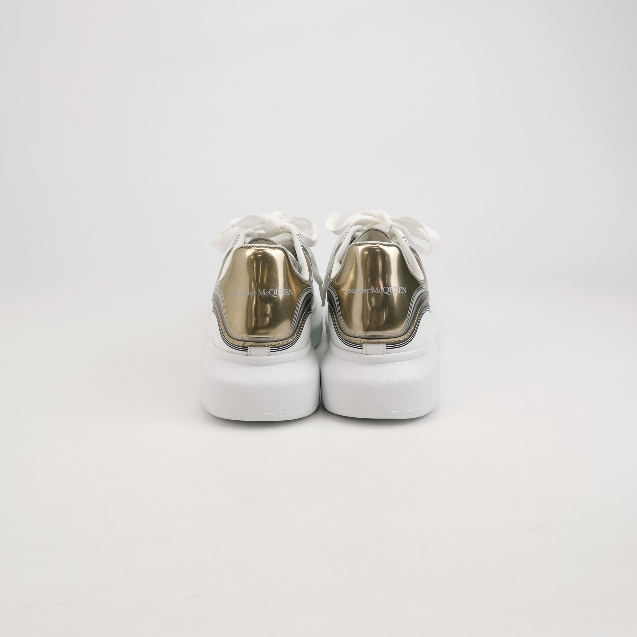 Alexander McQueen Alexander McQueen Gold Wave Oversized Sneakers 43 Size US 10 / EU 43 - 4 Thumbnail