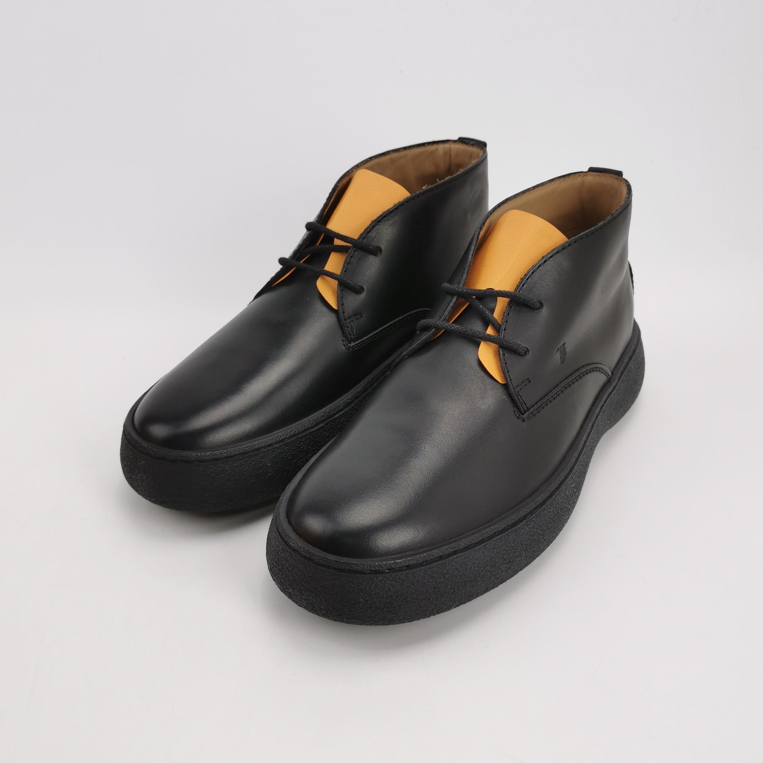 Tod's Tod's Contrast Tongue Leather Chukka Shoes 40.5 Size US 7 / EU 40 - 2 Thumbnail