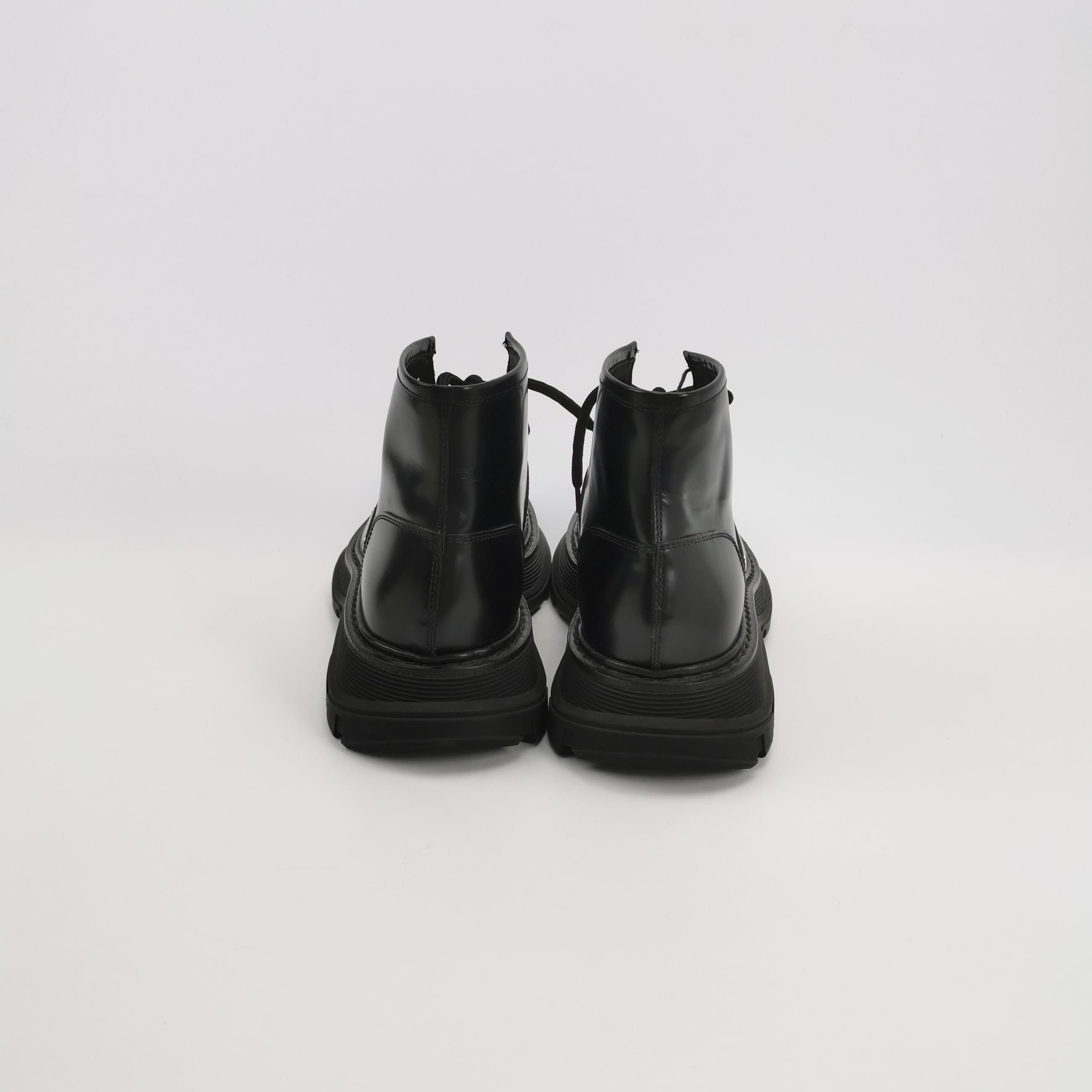 Alexander McQueen Alexander McQueen Studded Leather Lace-Up Boots 41 Size US 8 / EU 41 - 4 Thumbnail