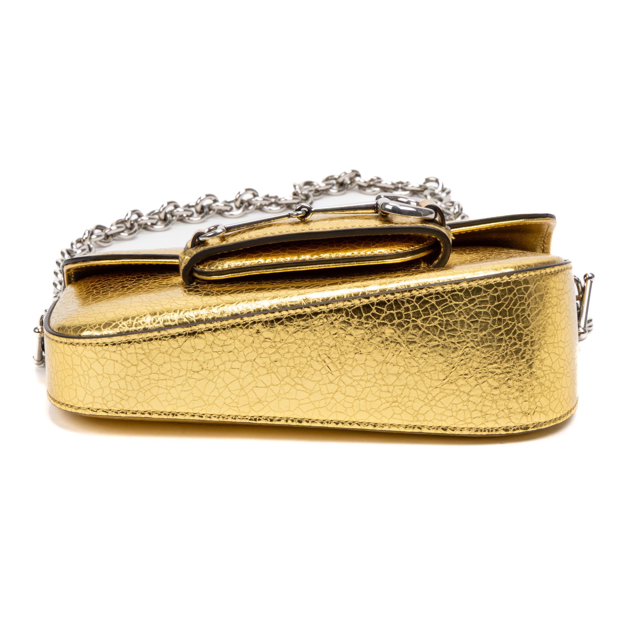 Gucci Horsebit 1955 Asymmetric Mini Size ONE SIZE - 6 Thumbnail