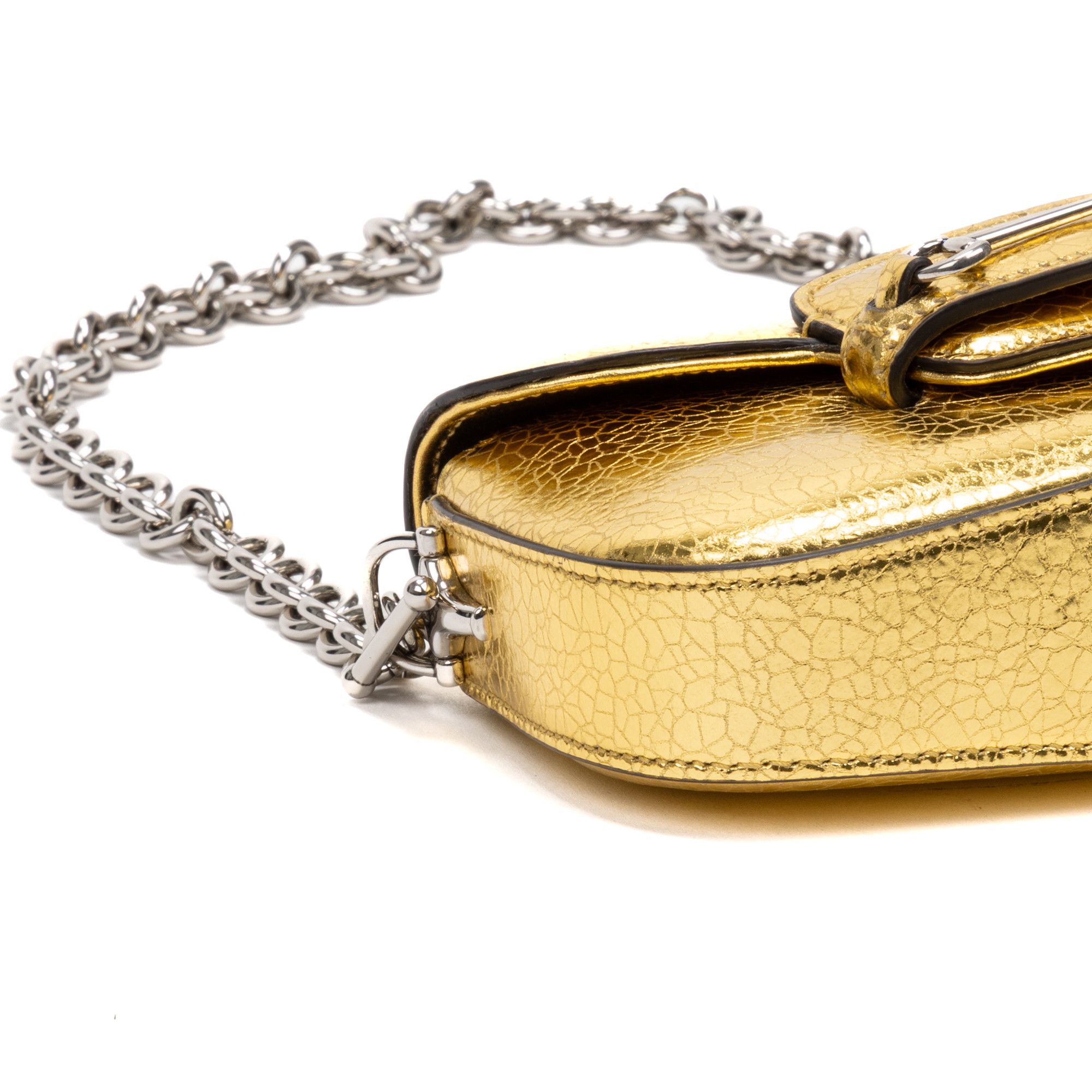 Gucci Horsebit 1955 Asymmetric Mini Size ONE SIZE - 7 Thumbnail