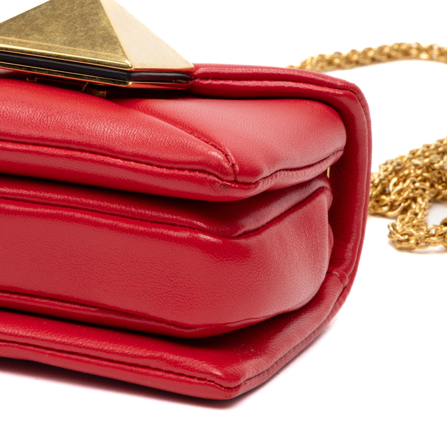 Valentino One Stud Chain Flap Micro Size ONE SIZE - 8 Thumbnail