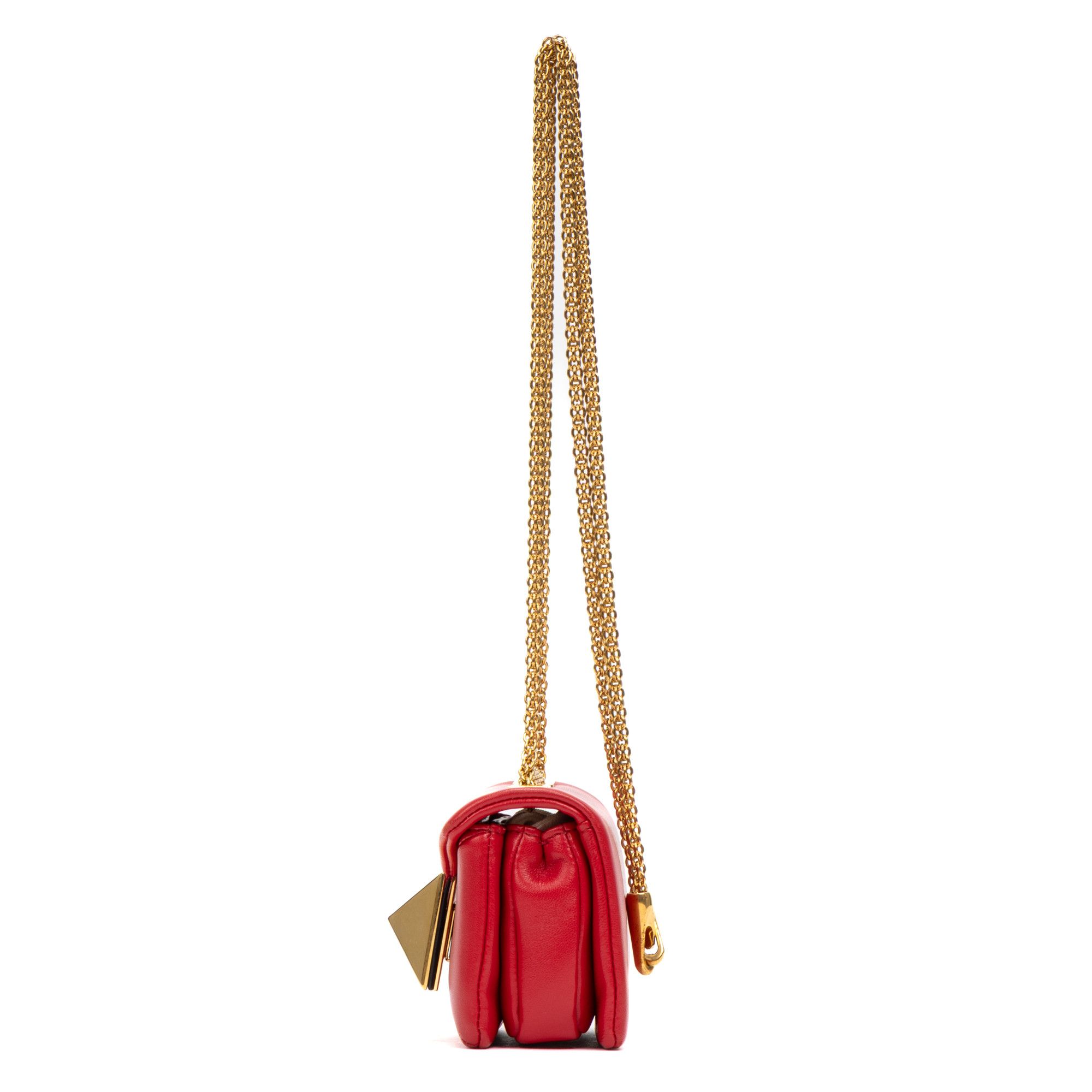 Valentino One Stud Chain Flap Micro Size ONE SIZE - 4 Thumbnail